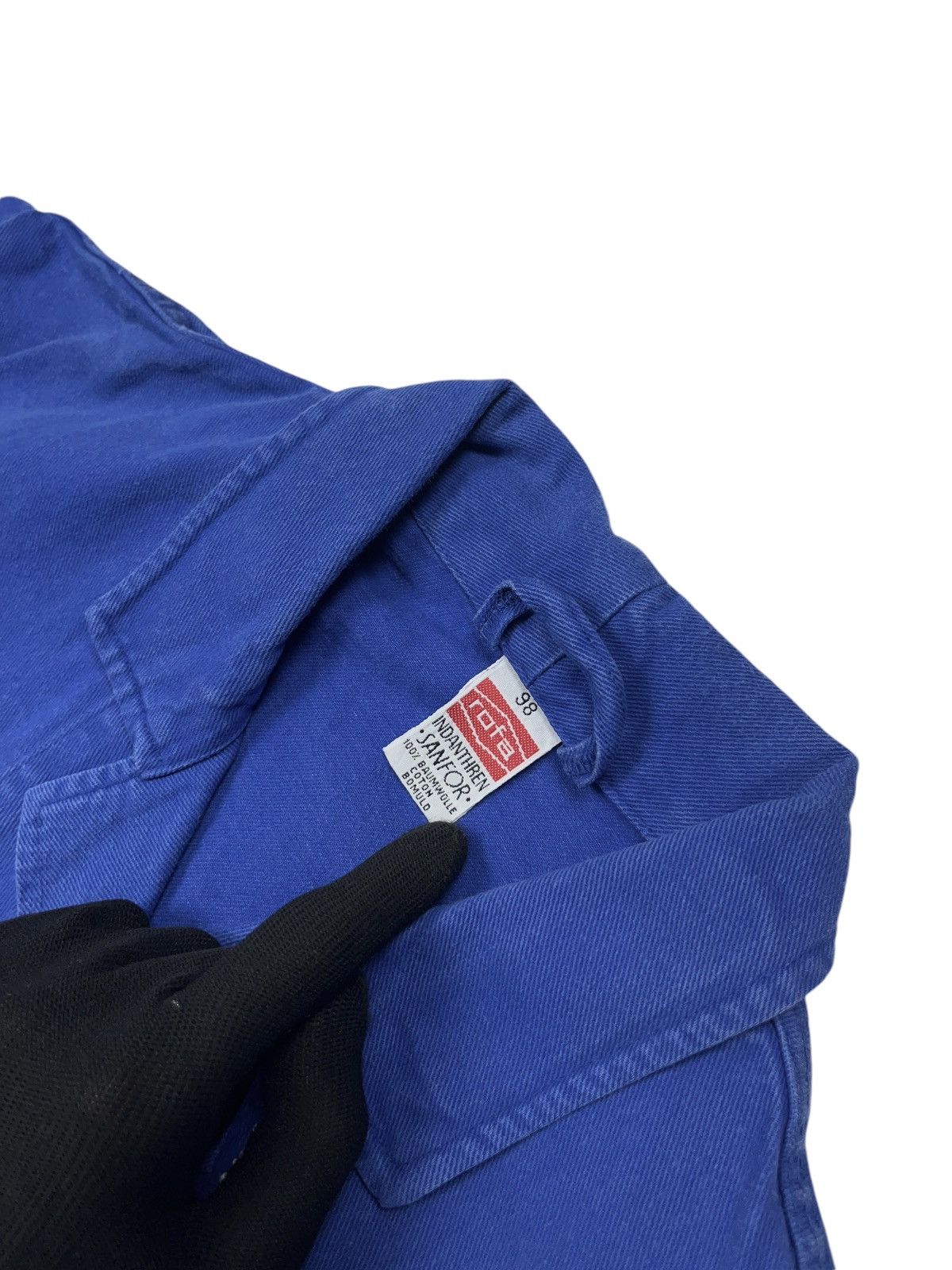 Le Laboureur × Vintage Vintage 70s Rofa Sanfor Chore Jacket German Workwear Size US M / EU 48-50 / 2 - 6 Thumbnail