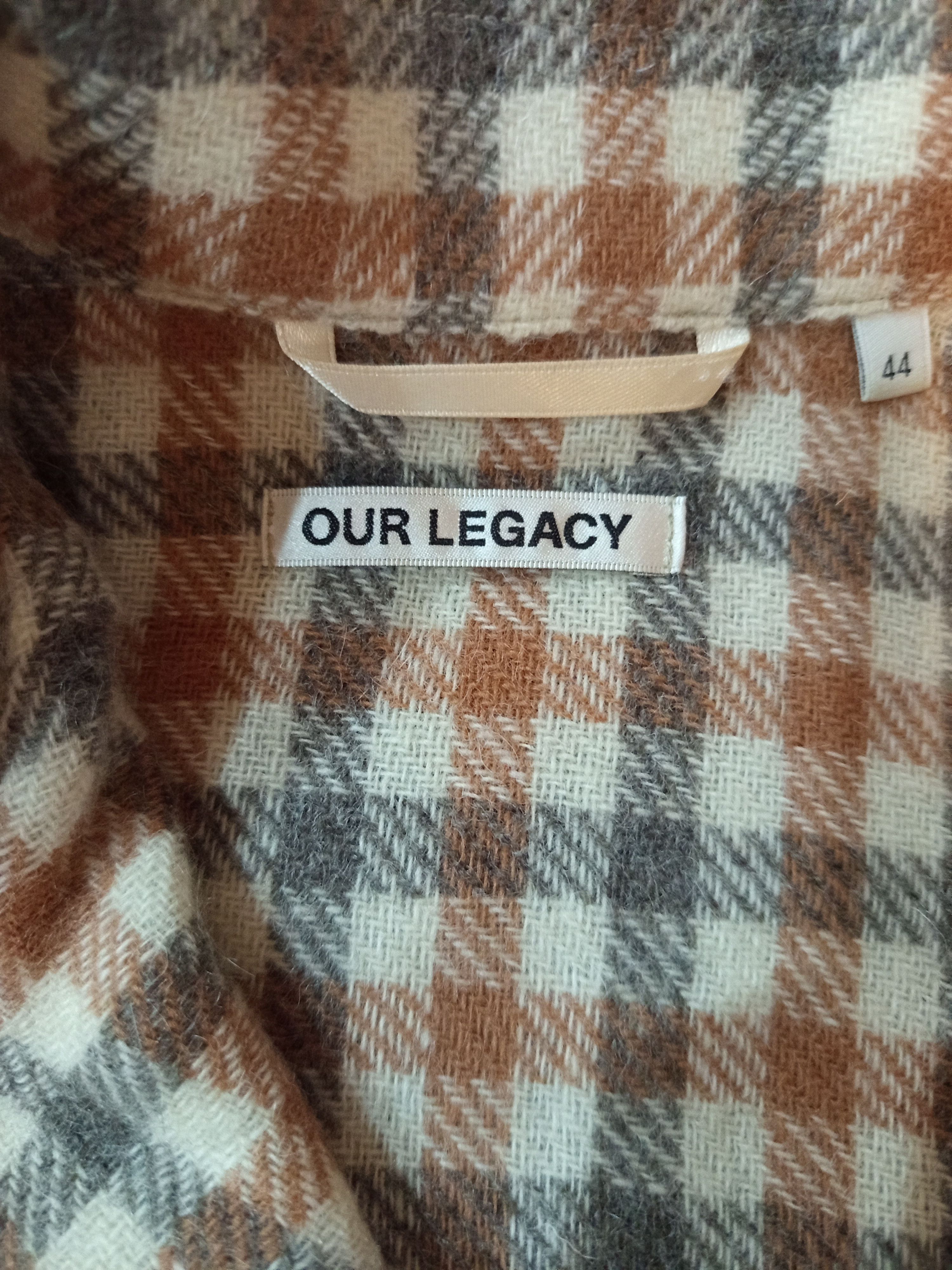 Our Legacy OUR LEGACY Evening Coach Jacket Wool Check Alpaca Size US S / EU 44-46 / 1 - 8 Thumbnail