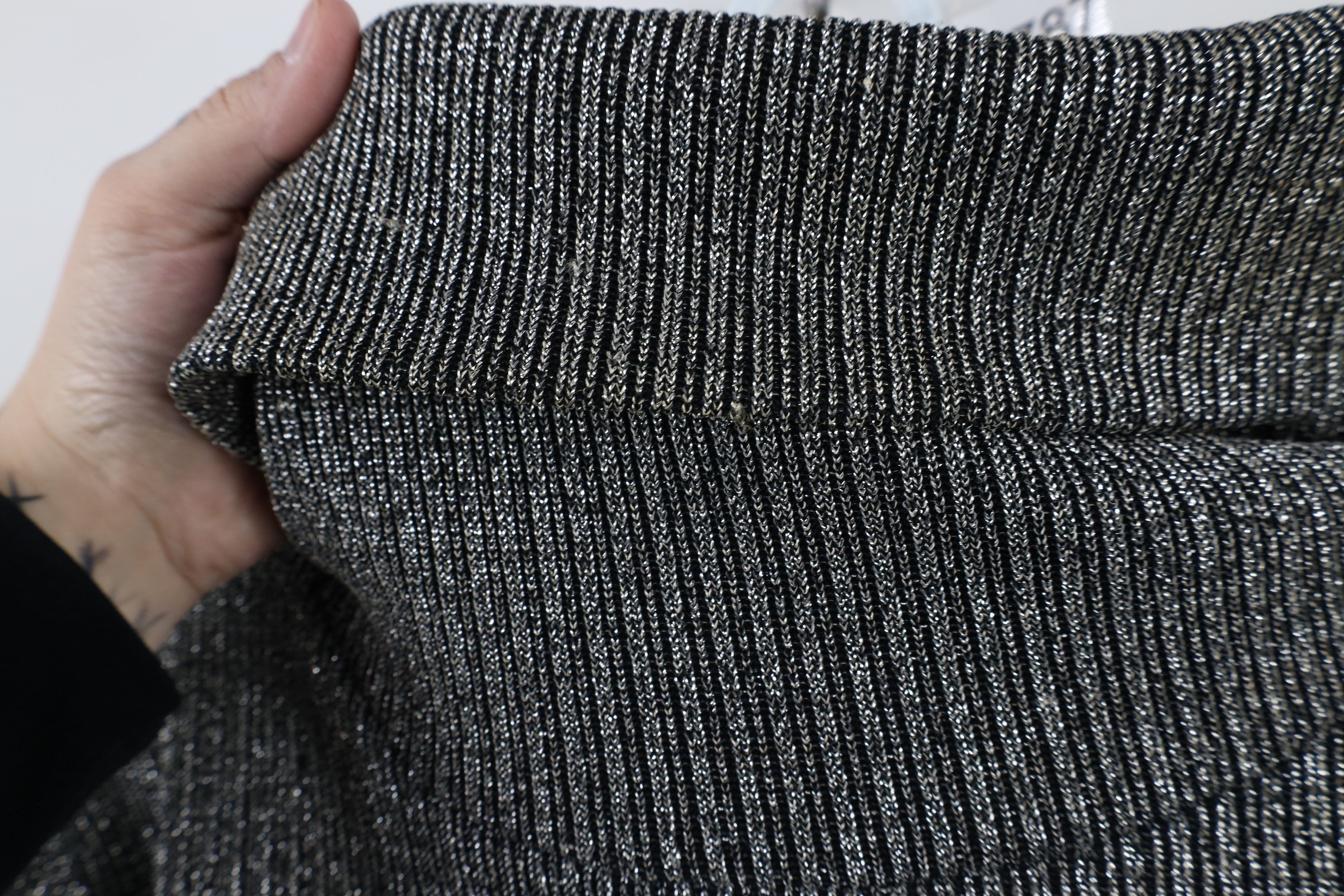 Vintage Vintage 70s Streetwear Ribbed Knit Turtleneck Shirt USA Size L / US 10 / IT 46 - 5 Thumbnail