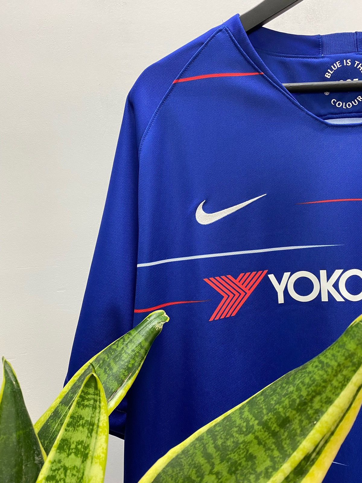 Chelsea Soccer × Vintage CHELSEA HOME 2018 2019 FOOTBALL SHIRT SOCCER JERSEY NIKE Size US XXL / EU 58 / 5 - 6 Thumbnail