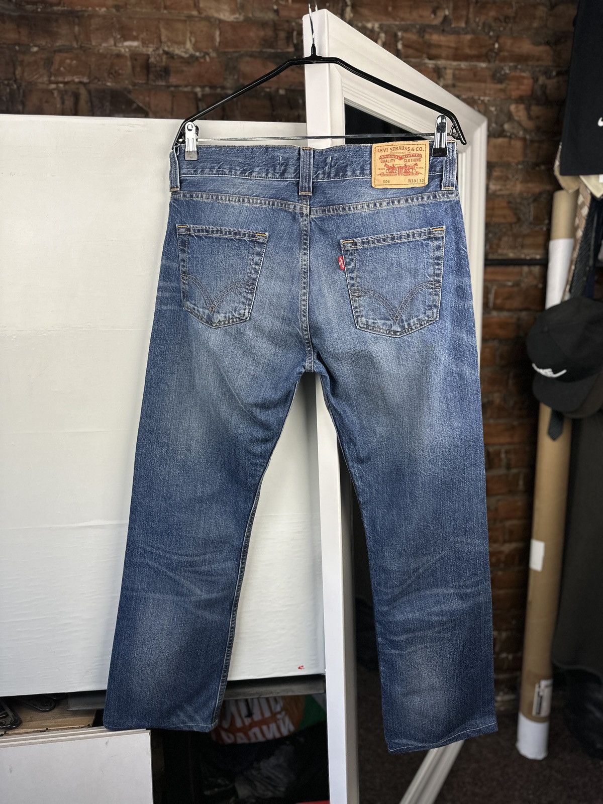 Mens Jeans Levis 506 Dark Blue Size: 33/32
