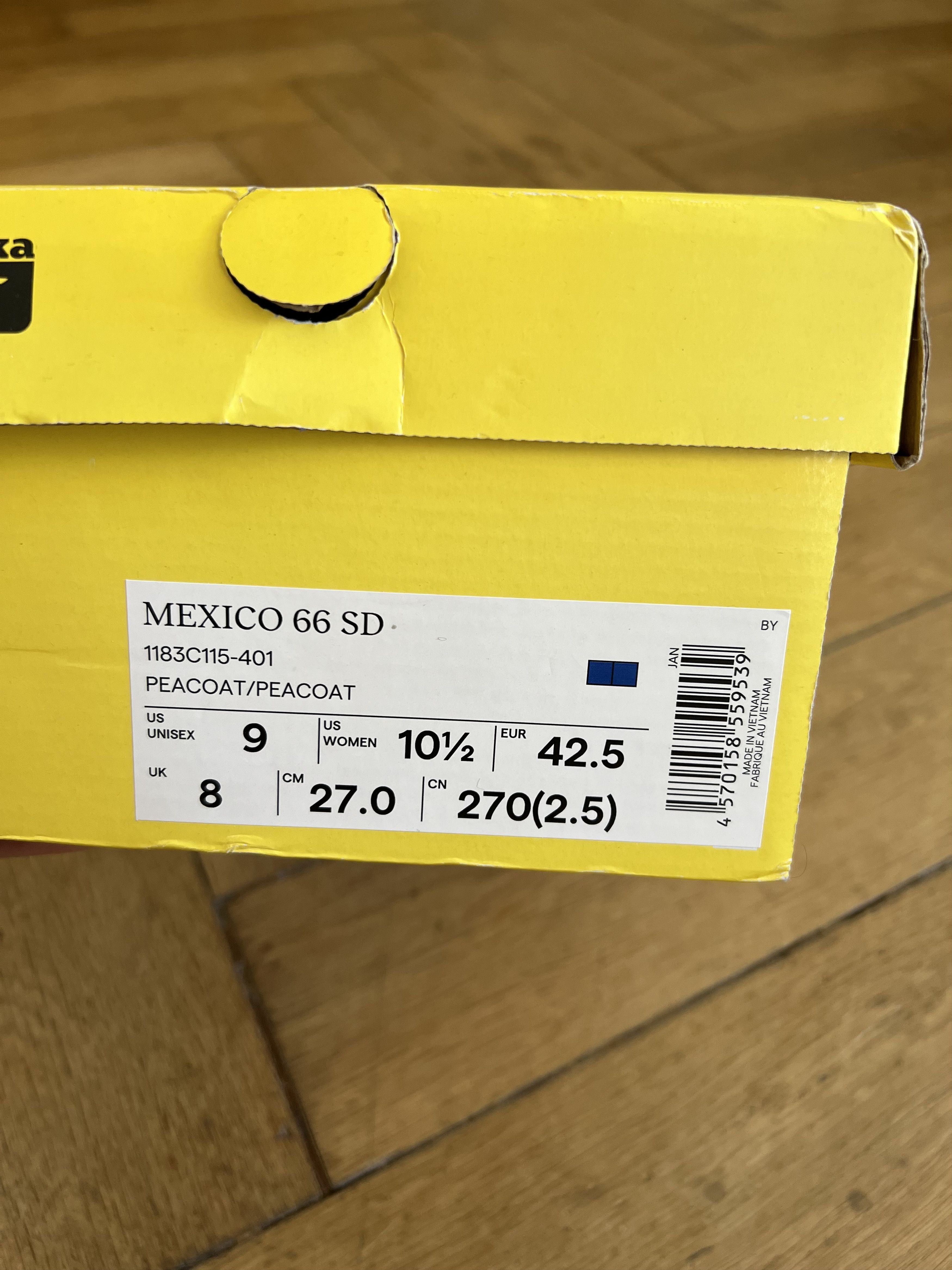 Onitsuka Tiger Onitsuka Tiger Mexico 66 SD Peacoat Size US 9 / EU 42 - 10 Thumbnail