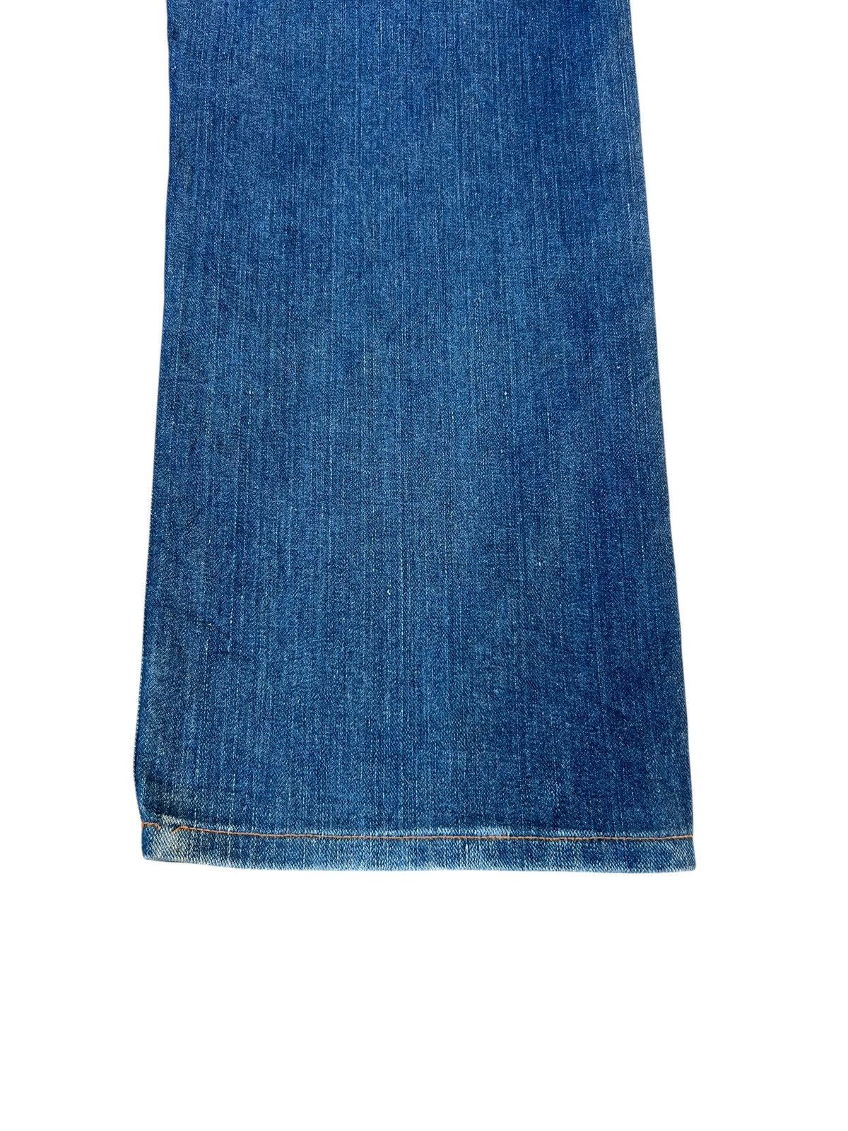 Wrangler Vintage 90s Wrangler Blue Bell Mud Denim Selvedge Jeans Size US 35 - 21 Thumbnail