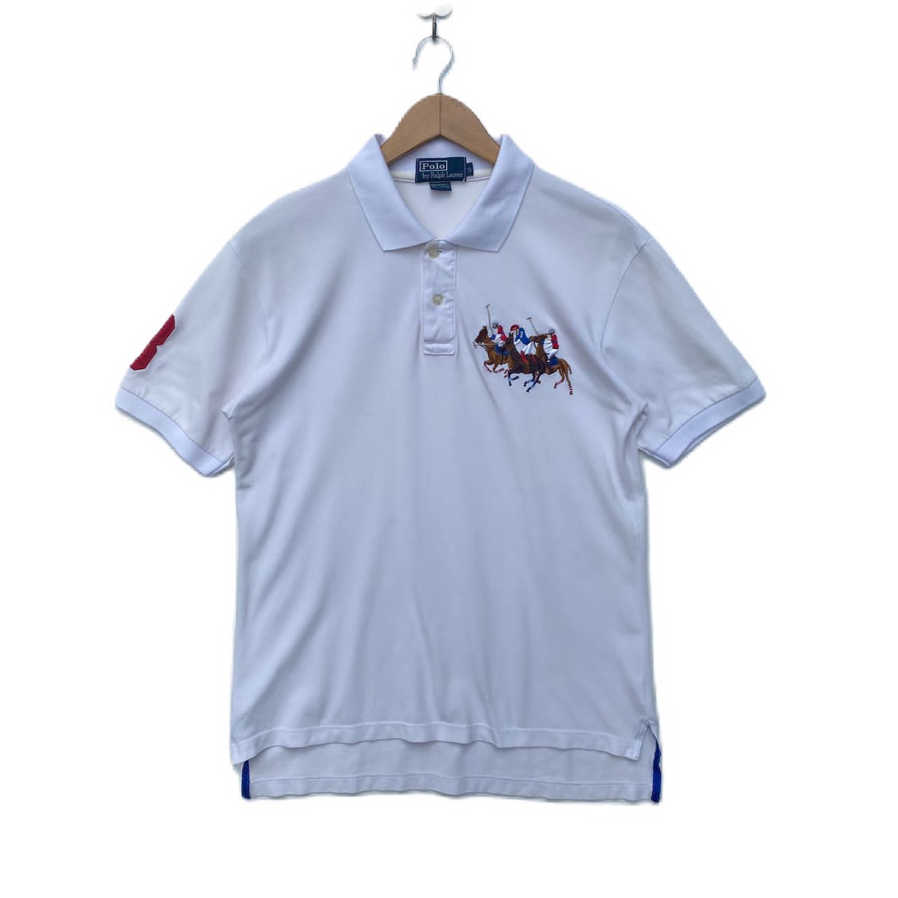 Polo Ralph Lauren × Vintage VINTAGE POLO RALPH LAUREN COLLARED SHIRT WHITE SMALL Size US S / EU 44-46 / 1 - 1 Thumbnail