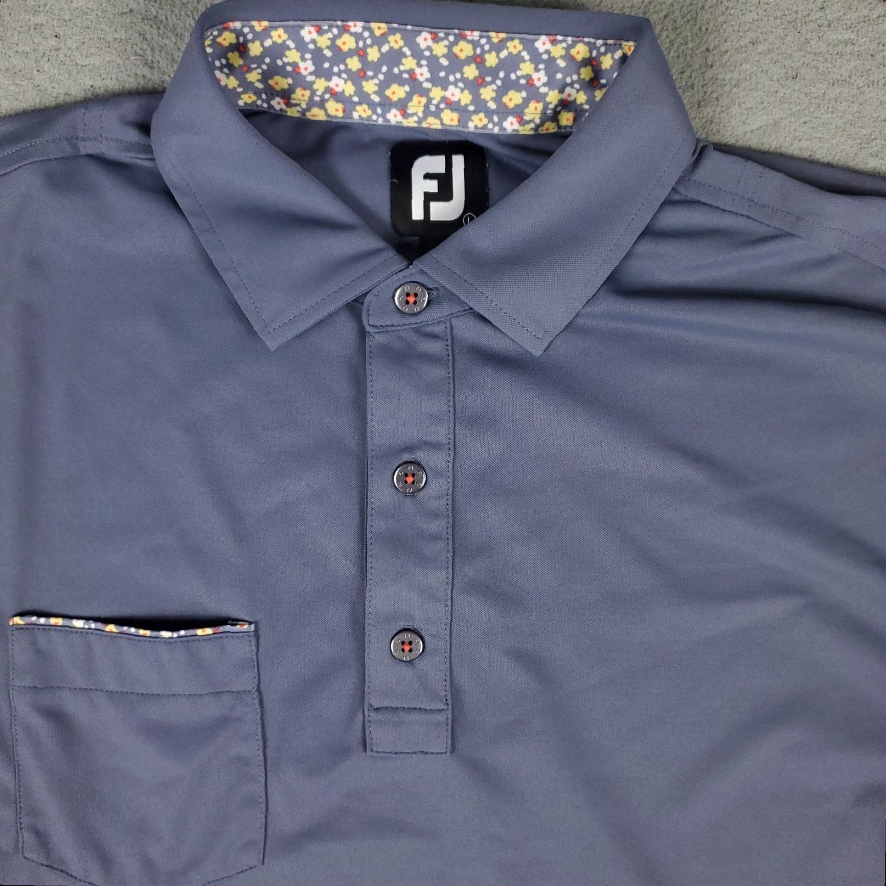 Footjoy FJ FootJoy Polo Shirt Mens Large Blue Golf Short Sleeve Polo Shirt Adult Large Blue Golf Casual 90s Modern Preppy Mens Size US L / EU 52-54 / 3 - 2 Thumbnail