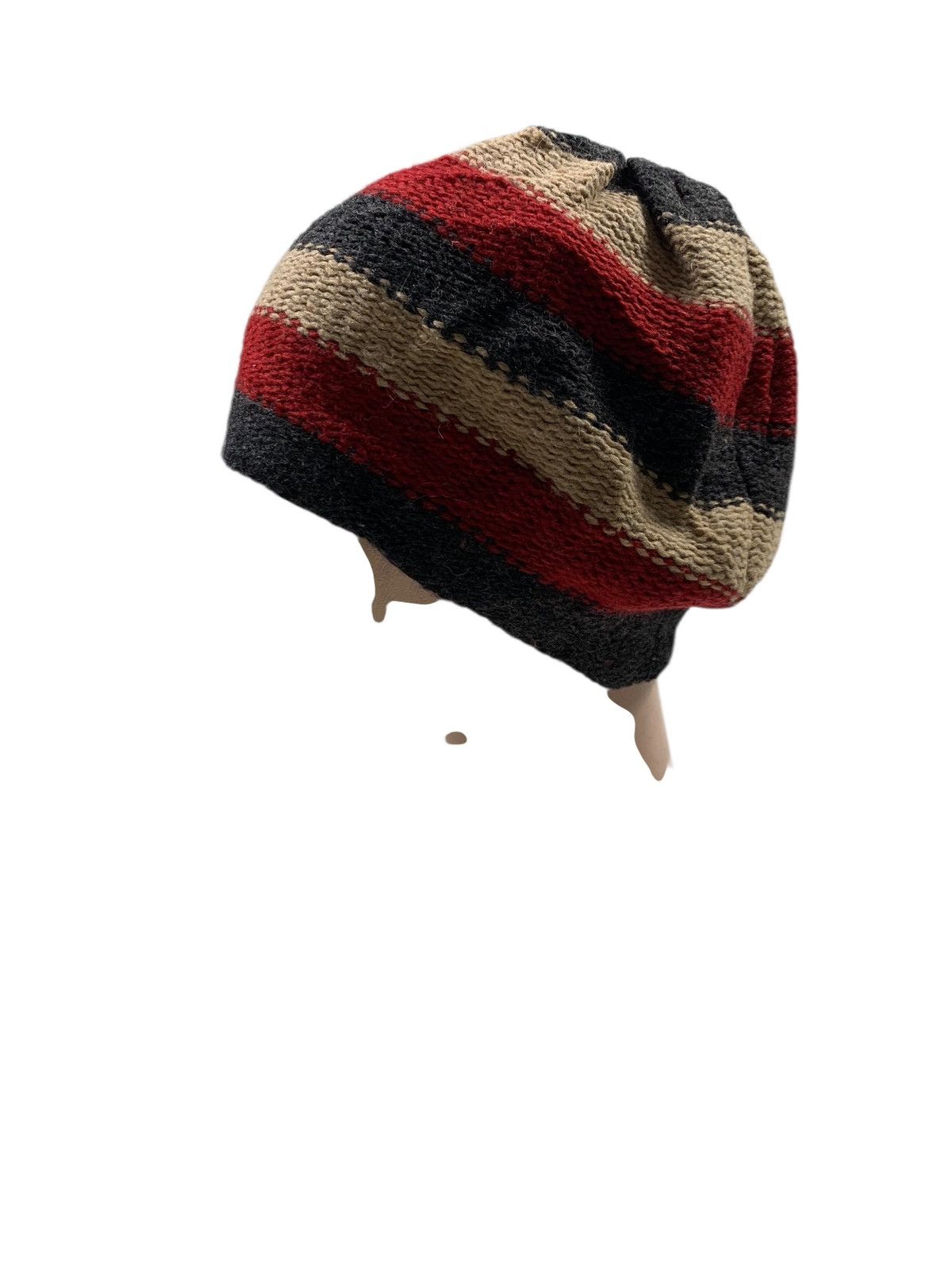 Japanese Brand × Kapital × Vintage Japanese brand striped Beanie Hats RARE Size ONE SIZE - 3 Thumbnail
