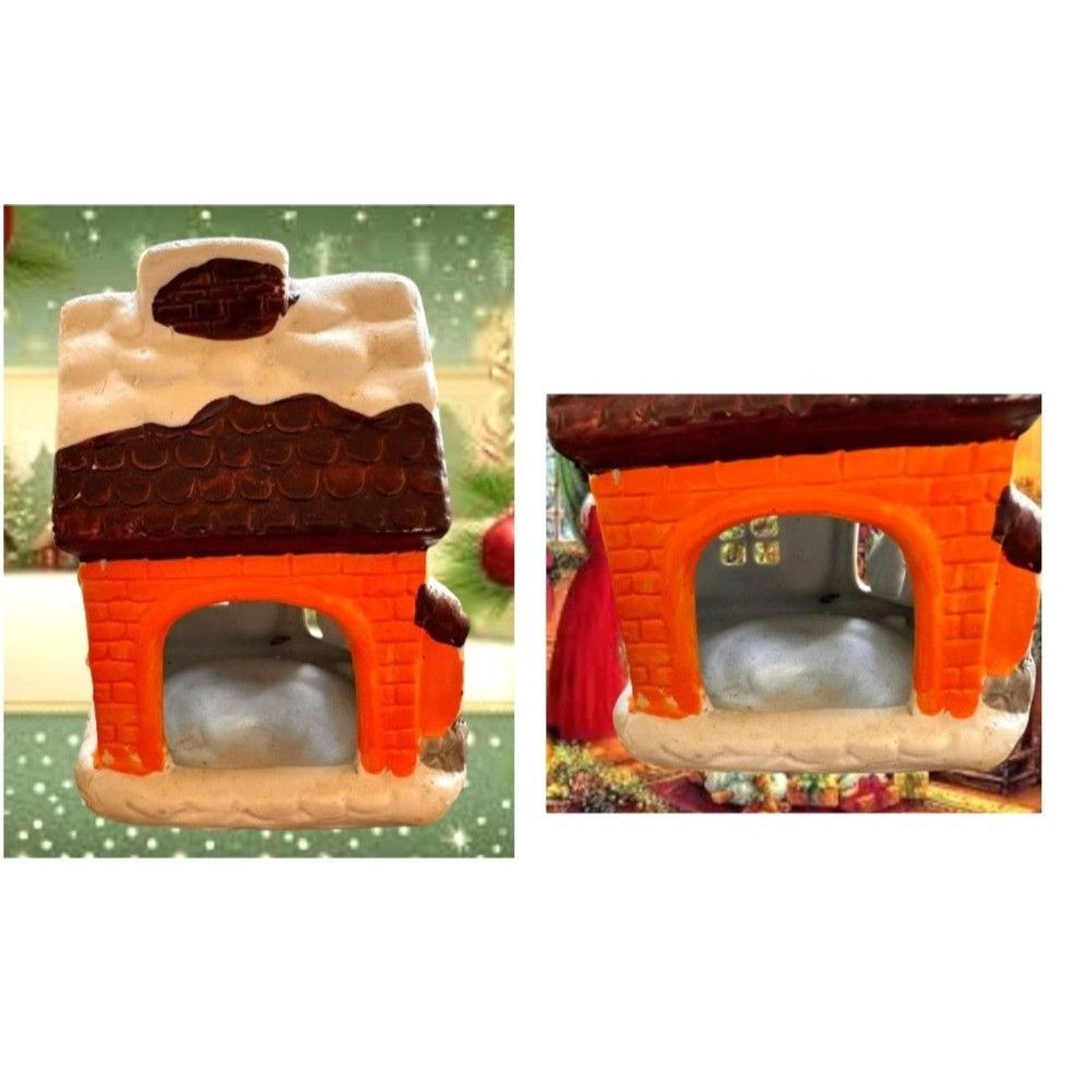 Handmade × Vintage VTG Gift Collection Tea Light House New English Village Corn Size ONE SIZE - 10 Thumbnail
