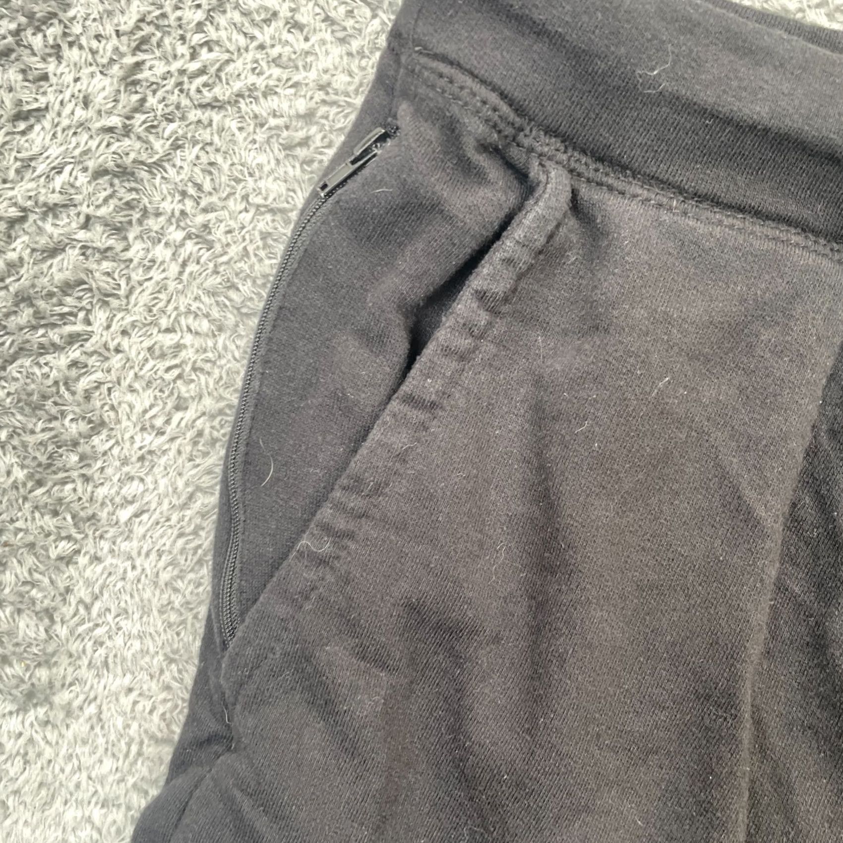 Eddie Bauer Eddie Bauer Shorts Mens Medium Black Lounge French Terry Lined Cotton Drawstring Size US 31 - 6 Thumbnail