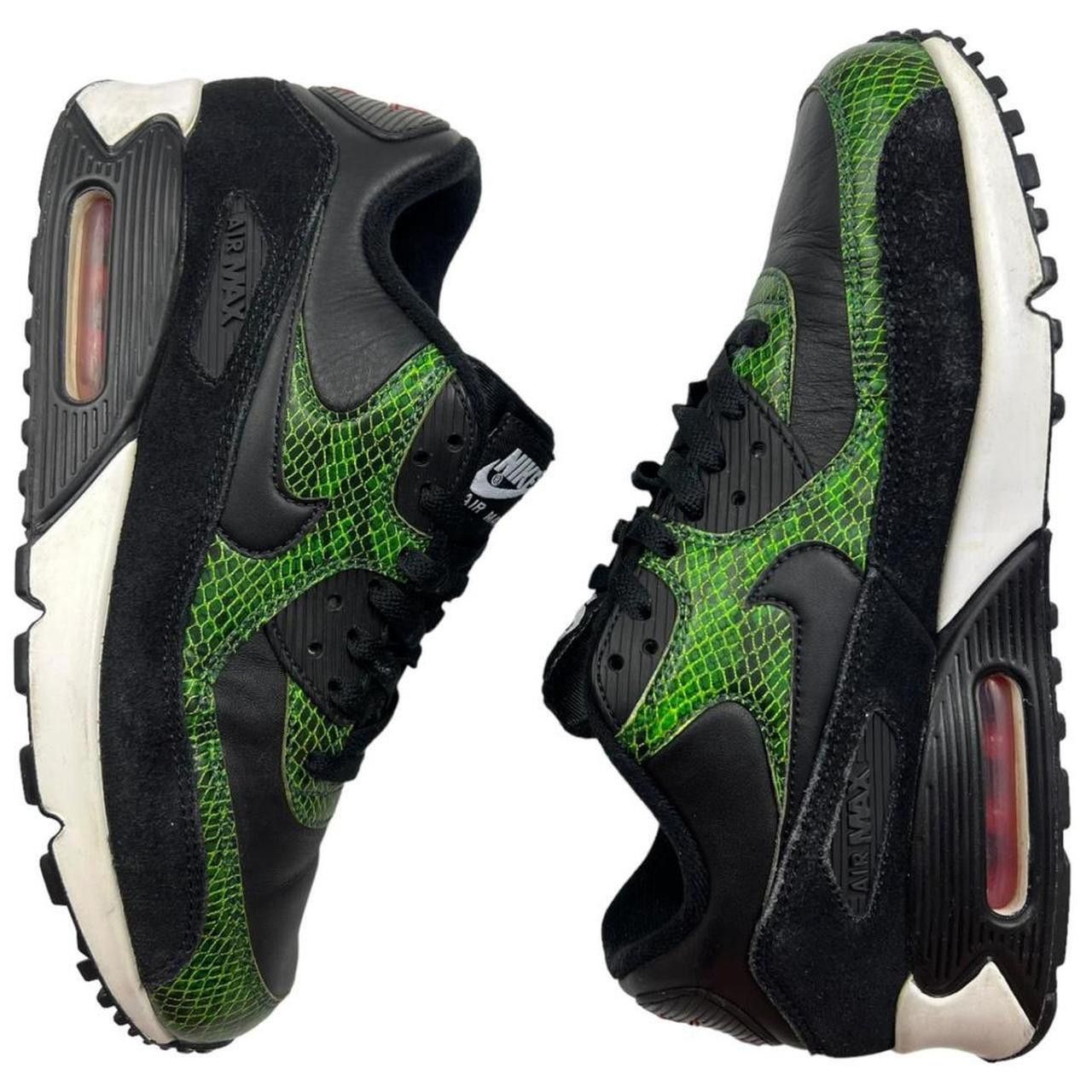 Nike Nike Air Max 90 Green Python Snakeskin - Size US 9 / EU 42.5 Size US 9 / EU 42 - 3 Thumbnail