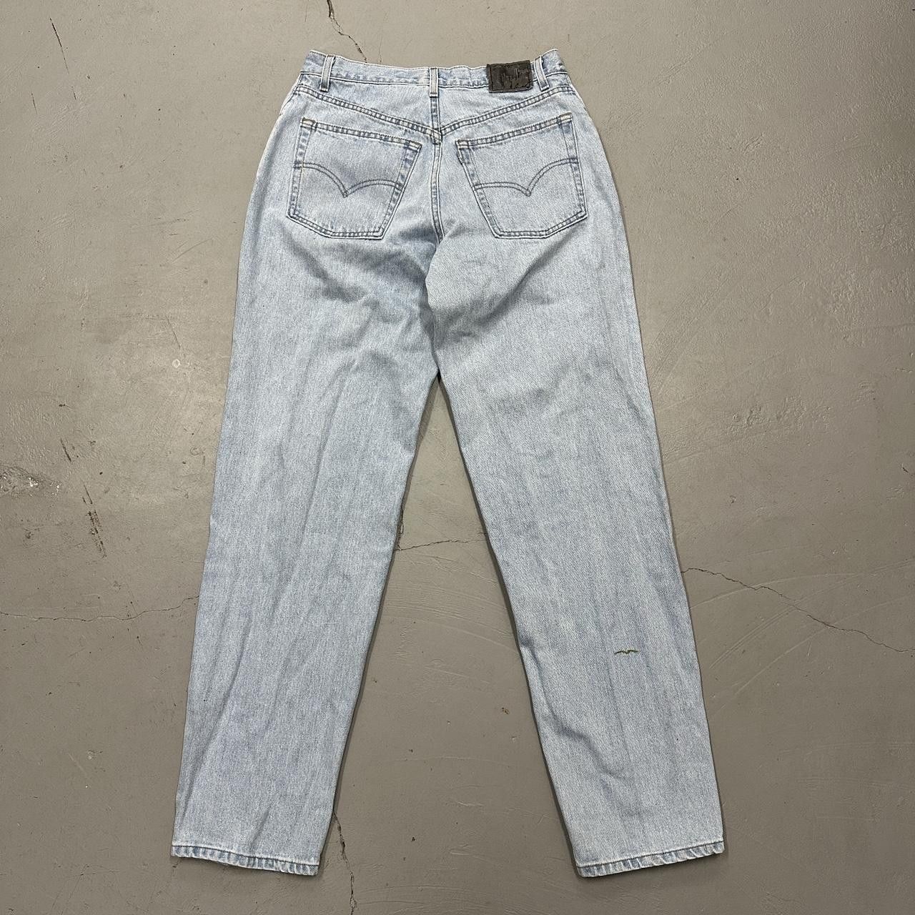 Levi's Y2K Levi’s SilverTab Faded Blue Loose Baggy Jeans 32 x 34 Size US 32 / EU 48 - 4 Thumbnail