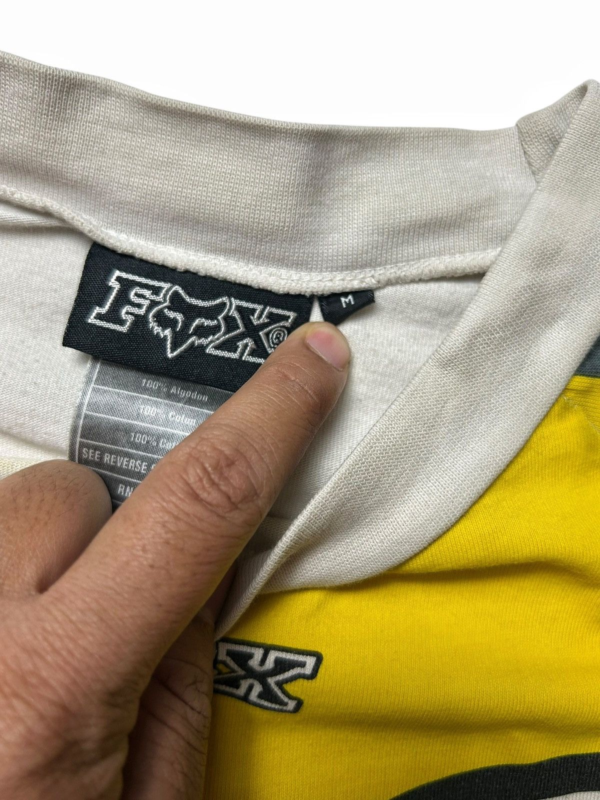 Fox Racing × Gear for Sports × Vintage Vintage Jersey Motocross Fox Racing Jersey Dirt Bike Mx Size US M / EU 48-50 / 2 - 13 Thumbnail
