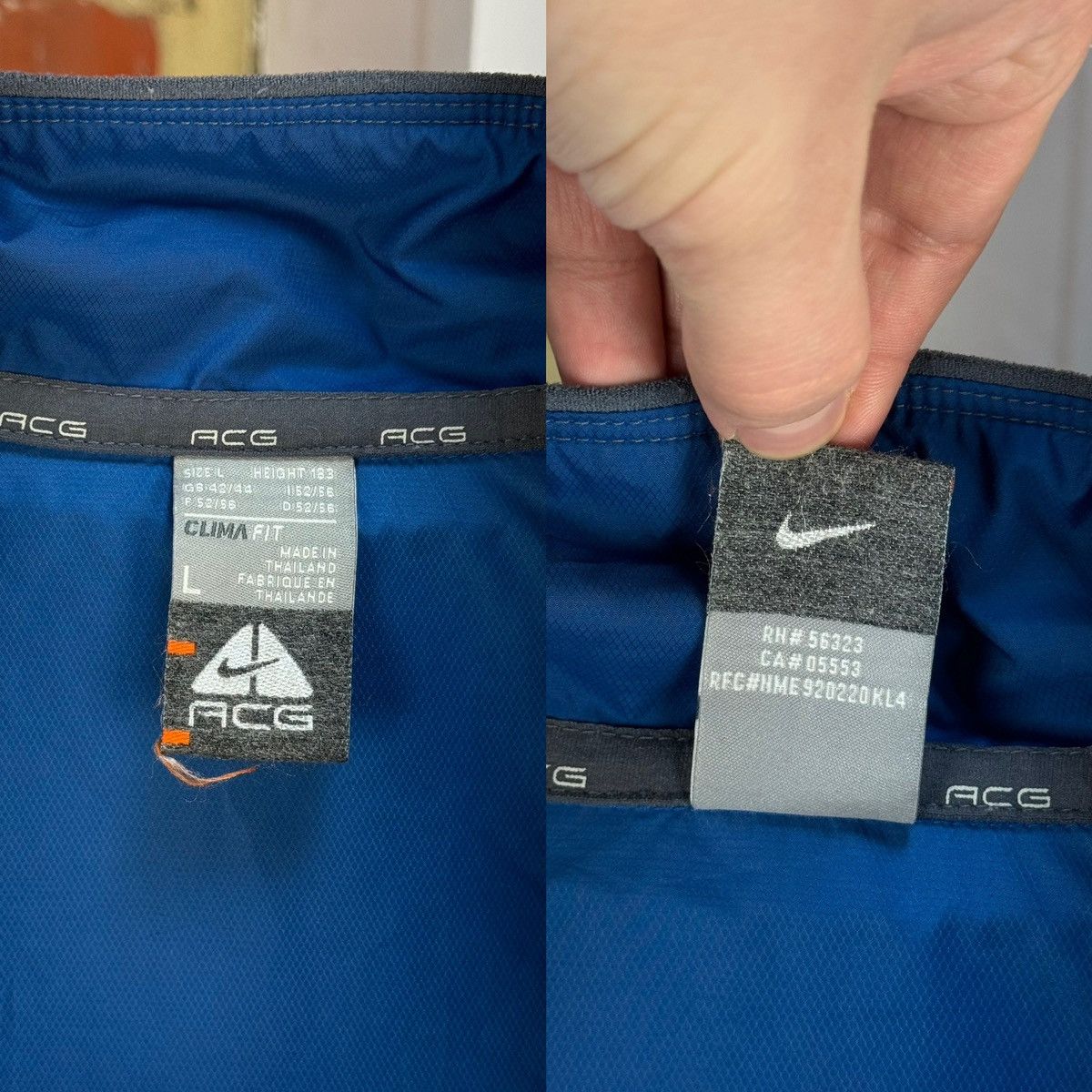 Nike ACG × Vintage NIKE ACG Vintage Windbreaker Light Jacket Packable Size US L / EU 52-54 / 3 - 22 Thumbnail