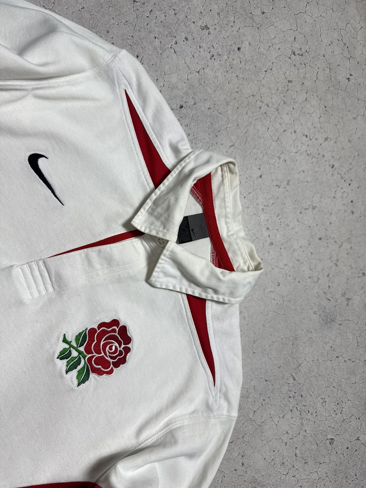 Nike Nike England Rugby League O2 Vintage Sweatshirt Jersey Size US L / EU 52-54 / 3 - 7 Thumbnail
