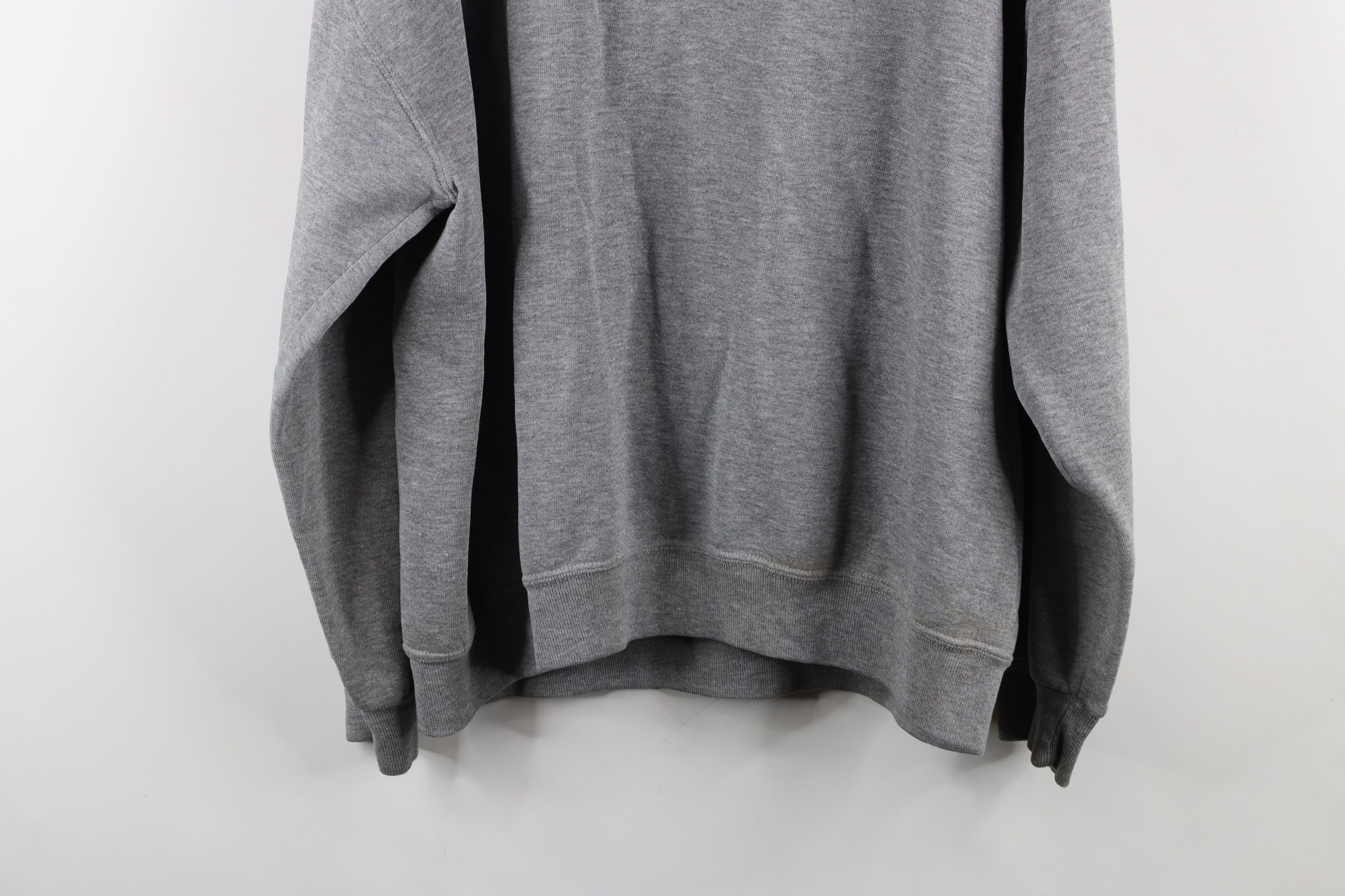 Russell Athletic × Vintage Vintage 90s Russell Athletic Blank Crewneck Sweatshirt Gray Size US XL / EU 56 / 4 - 14 Thumbnail