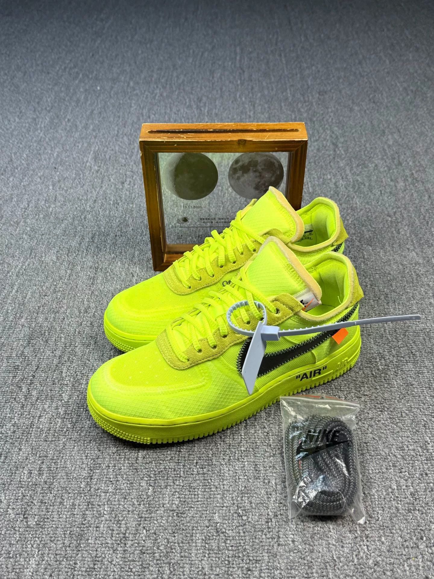 Nike Nike AF1 Green Lowtop Sneakers 8 Men Size US 8 / EU 41 - 1 Thumbnail