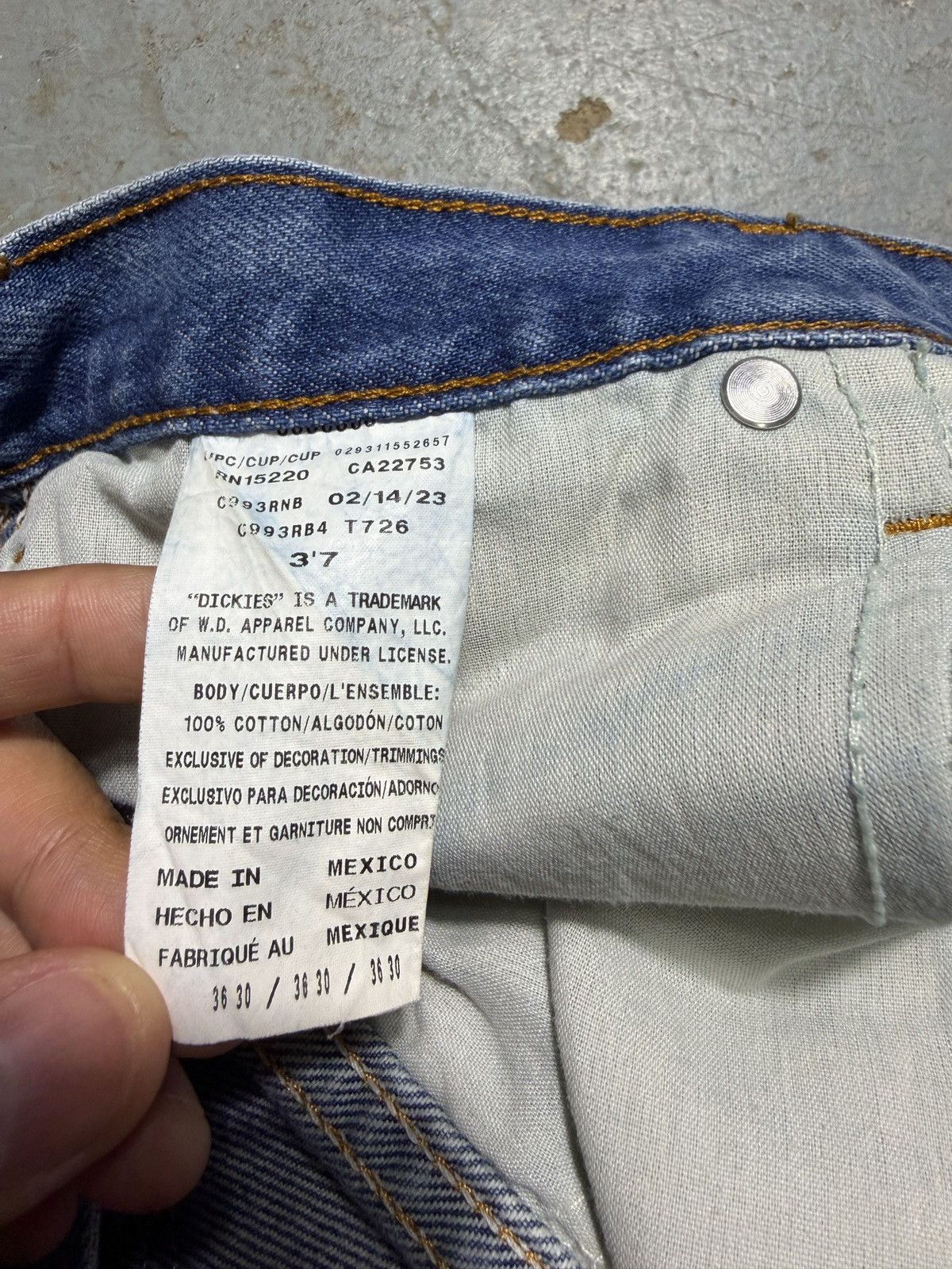 Dickies Dickies denim jean Shorts Size US 36 / EU 52 - 5 Thumbnail