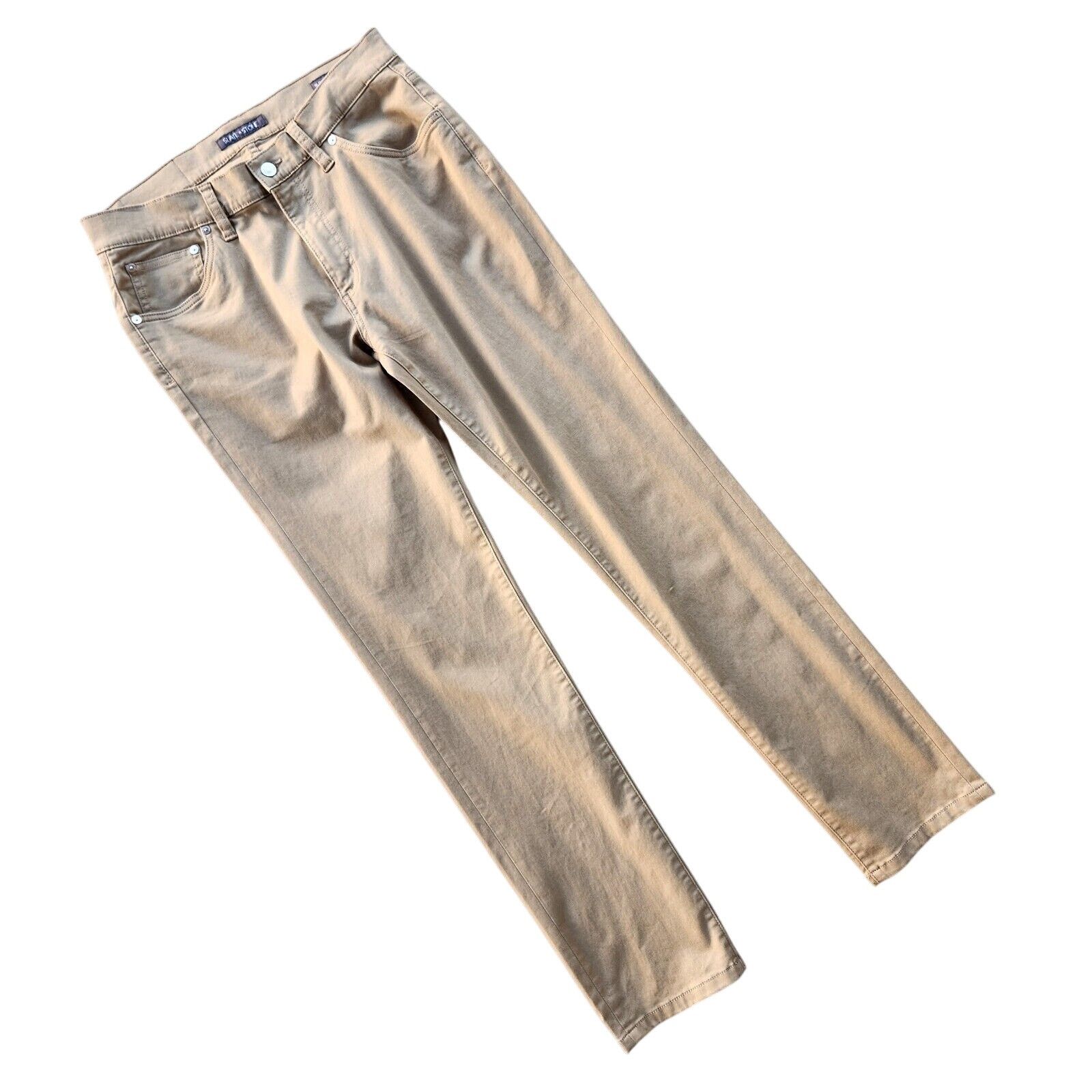 Slate & Stone Slate And Stone Men's Tan Denim Sloan Casual Jeans W31 L32 Size US 31 - 1 Thumbnail