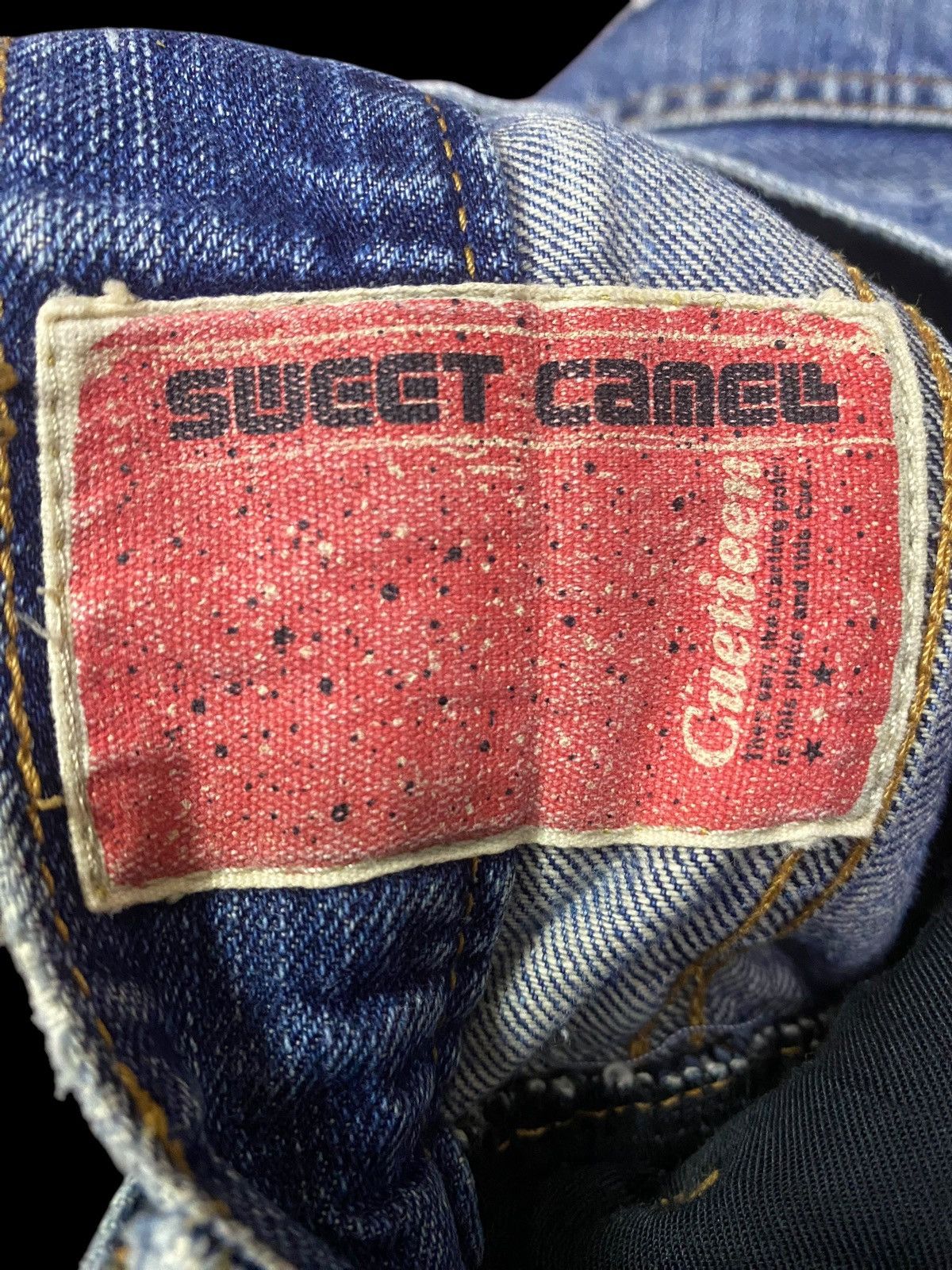 Japanese Brand Vintage Japanese Brand Sweet Camel Distressed Flare Jeans Size US 32 / EU 48 - 9 Thumbnail