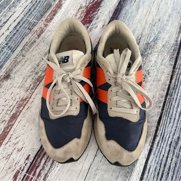 New Balance New Balance 237 Blue and Orange Sneakers Size US 9.5 / IT 39.5 - 2 Thumbnail