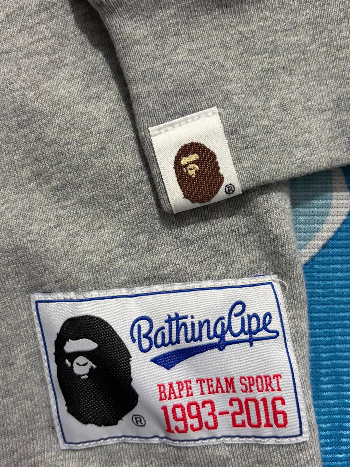 Bape Bape Gray Ape Head Zip-Up Hoodie Size US XS / EU 42 / 0 - 4 Thumbnail