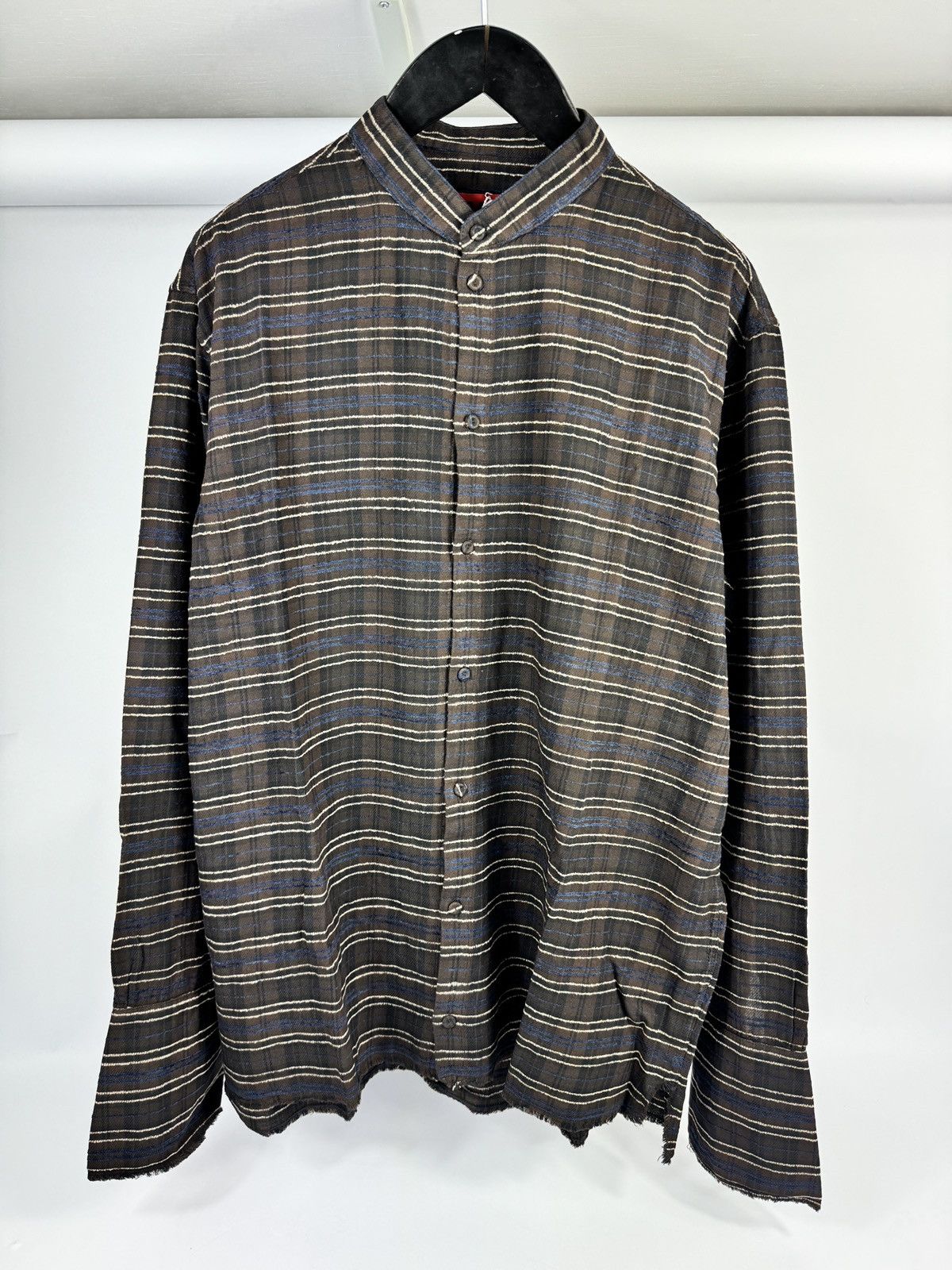 424 FLANNEL EMBROIDERED SHIRT Size US XL / EU 56 / 4 - 1 Thumbnail