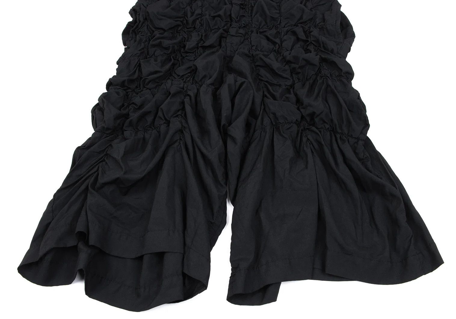 Comme des Garcons Homme Plus Shirred Design Half Pants Black Size M Size US 36 / EU 52 - 7 Thumbnail