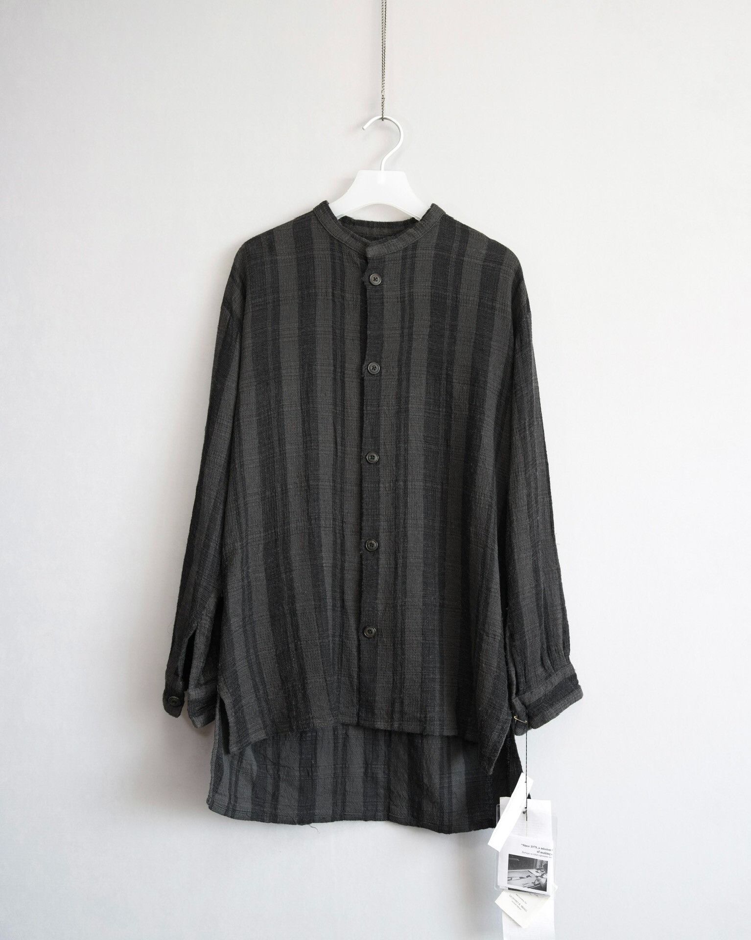 Geoffrey B. Small Geoffrey b.small 20SS Check Double-Layer Shirt Size US M / EU 48-50 / 2 - 1 Thumbnail