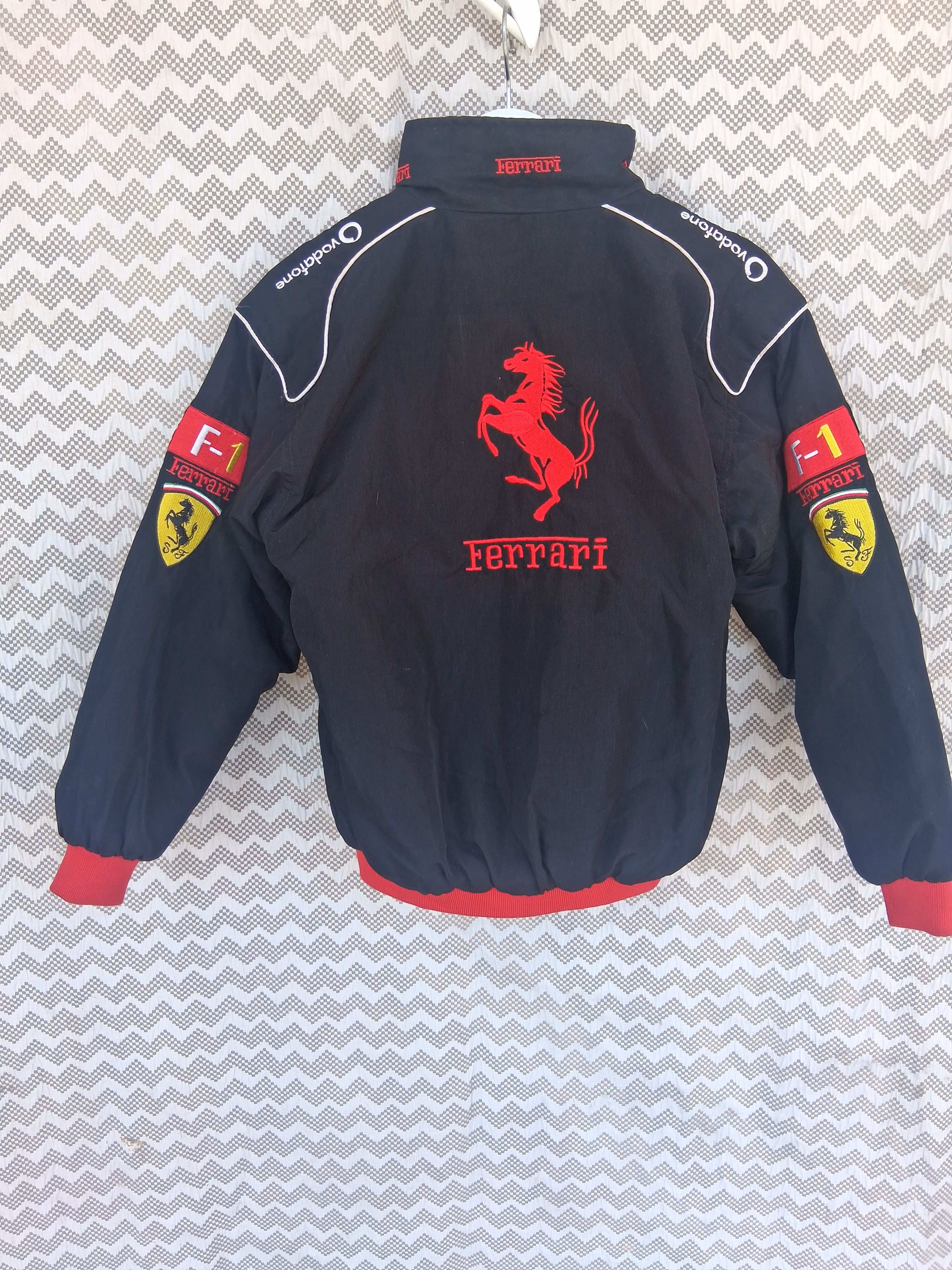 Ferrari Ferrari Racing Jacket with Vodafoen Sponsor Logo from 1990s Size US XS / EU 42 / 0 - 4 Thumbnail
