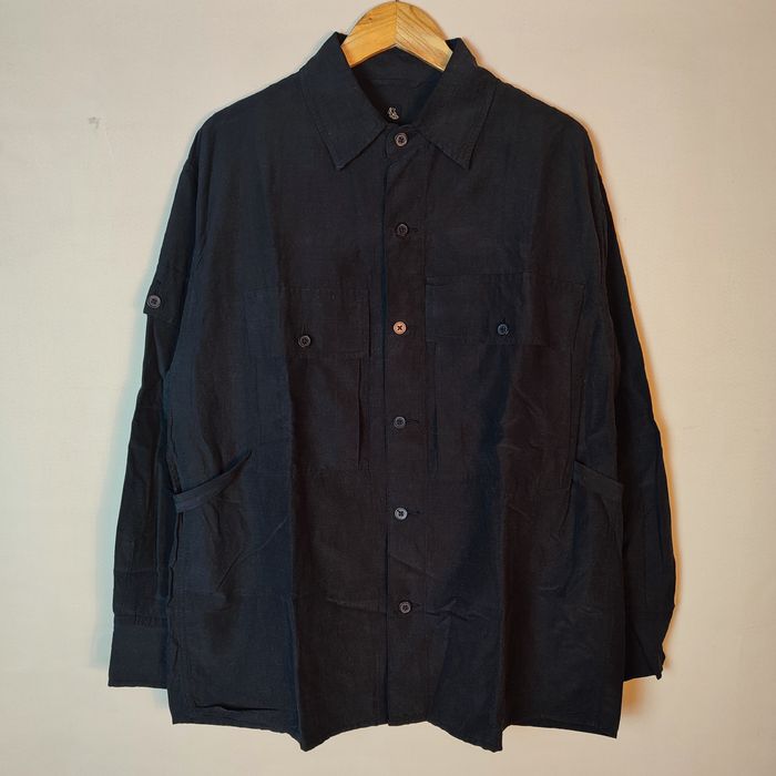 Kaptain Sunshine KAPTAIN SUNSHINE FIELD SHIRT JACKET BLACK | Grailed