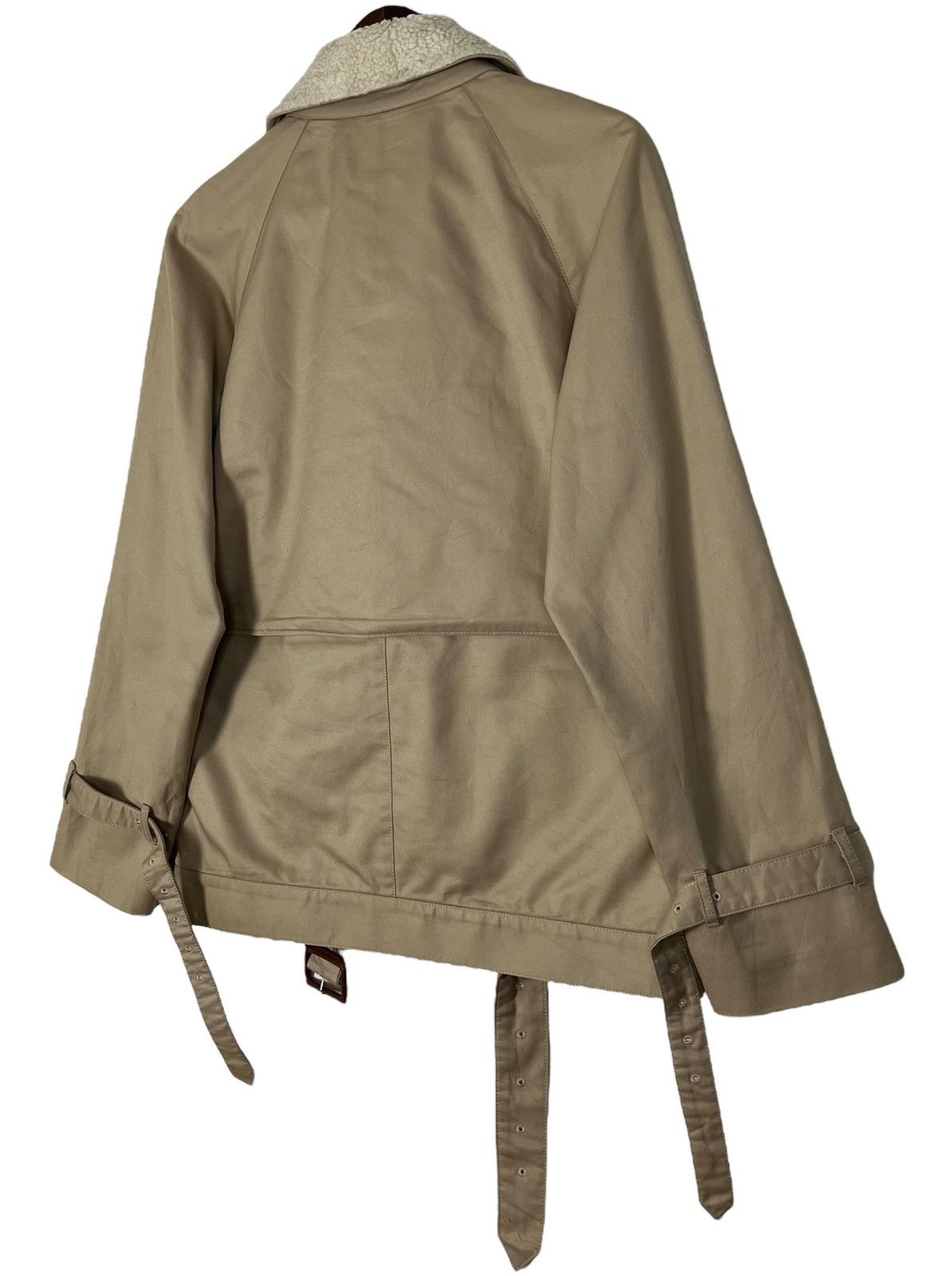 Unused UNUSED Double Collar Sherpa Jacket Size US L / EU 52-54 / 3 - 7 Thumbnail