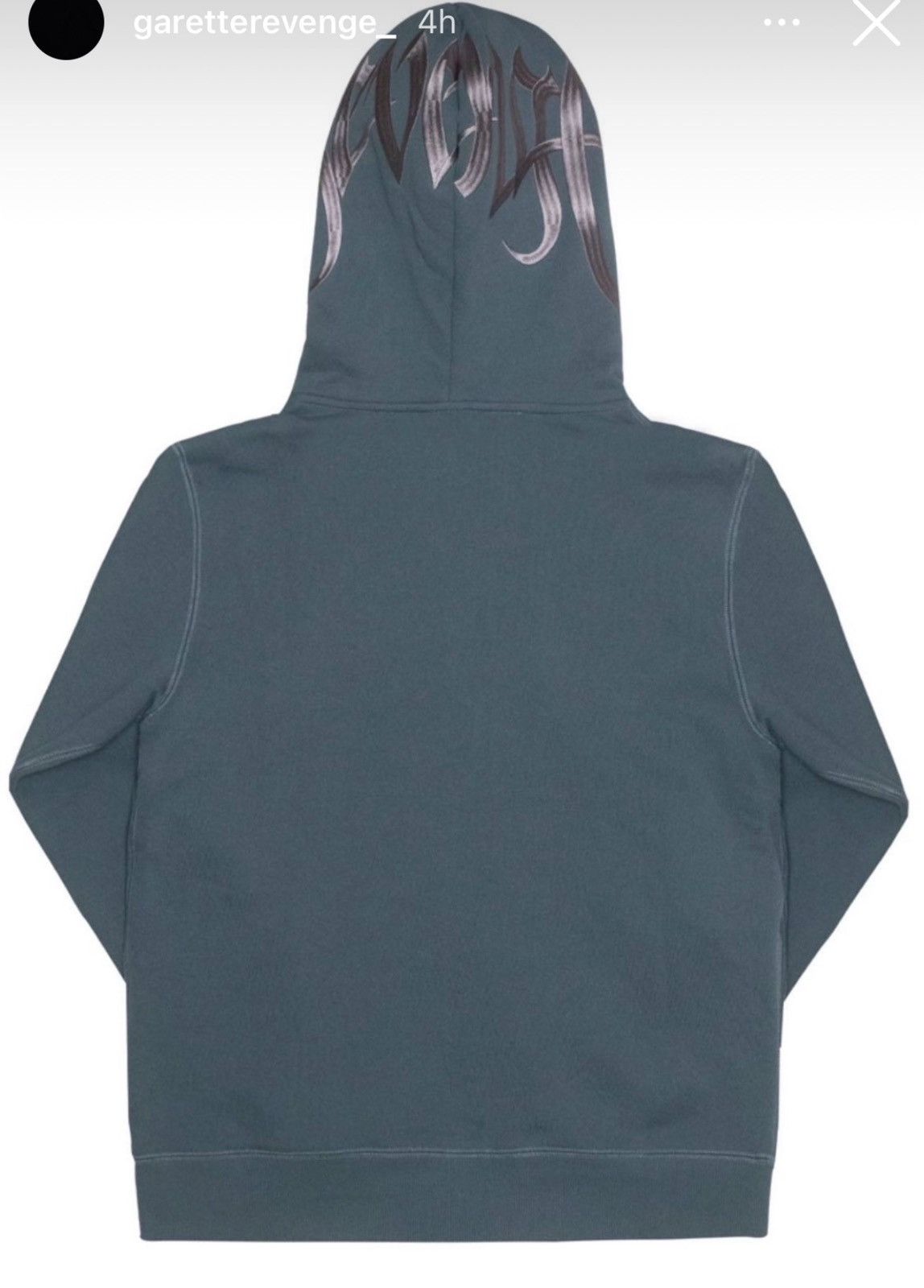 Revenge Revenge Full Zip Embroidered Hoodie Size US M / EU 48-50 / 2 - 4 Thumbnail