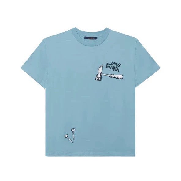 Louis Vuitton Louis Vuitton Tool Pattern Short Sleeve Size US S / EU 44-46 / 1 - 1 Thumbnail