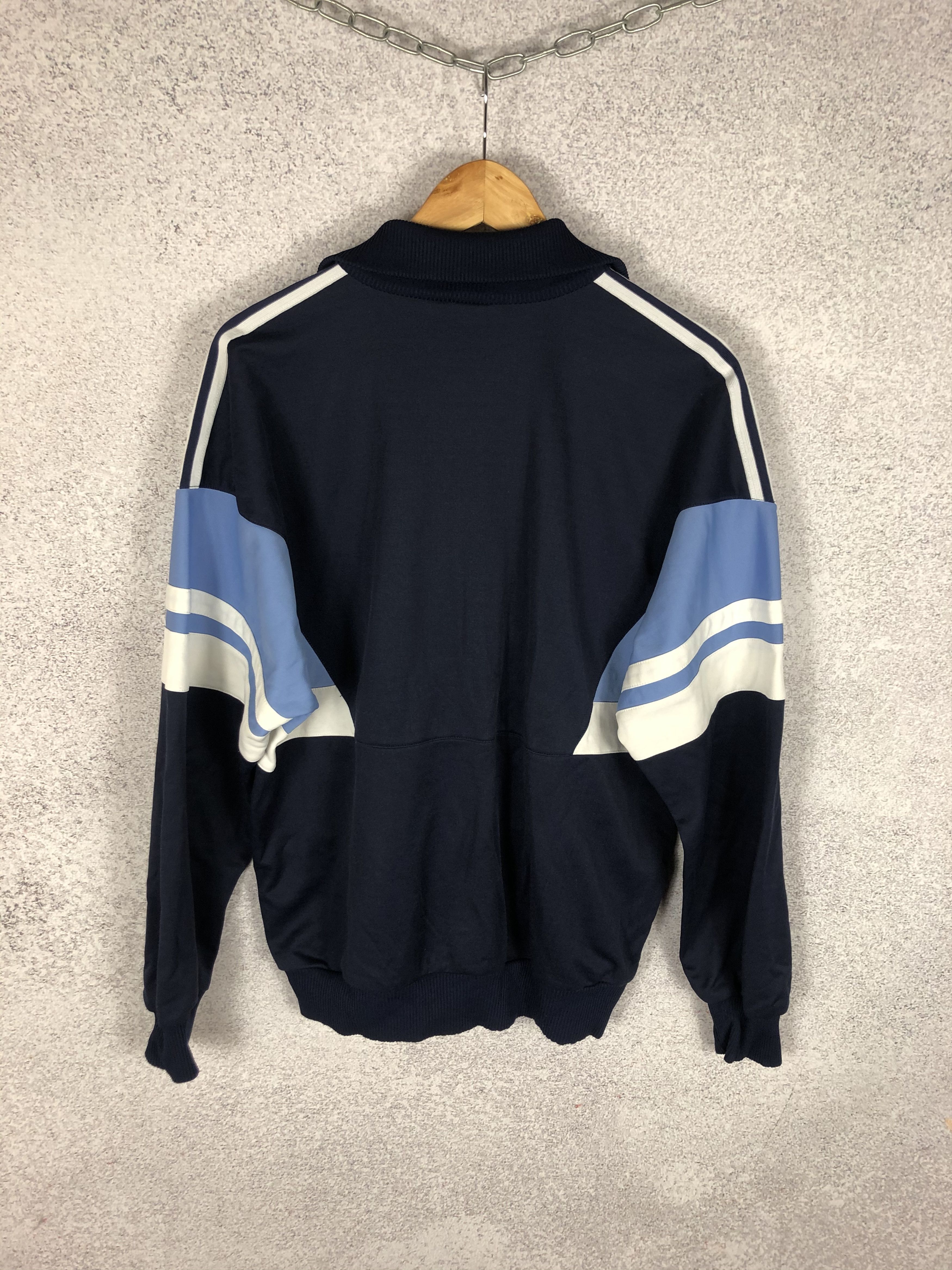 Adidas Vintage 80s Adidas Made in Hungary Tracksuit Track Top Size US L / EU 52-54 / 3 - 4 Thumbnail