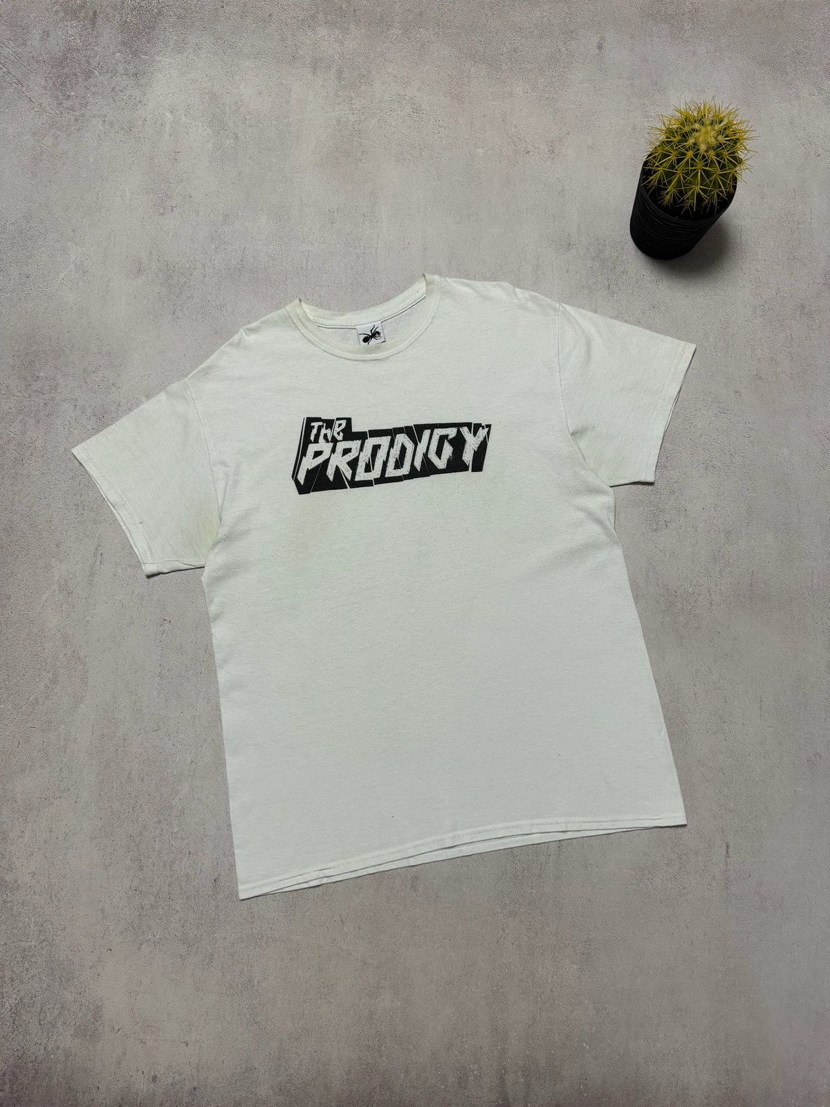 Band Tees Vintage The Prodigy T Shirt Tee Rock Y2K Rare 90s Size US L / EU 52-54 / 3 - 1 Thumbnail