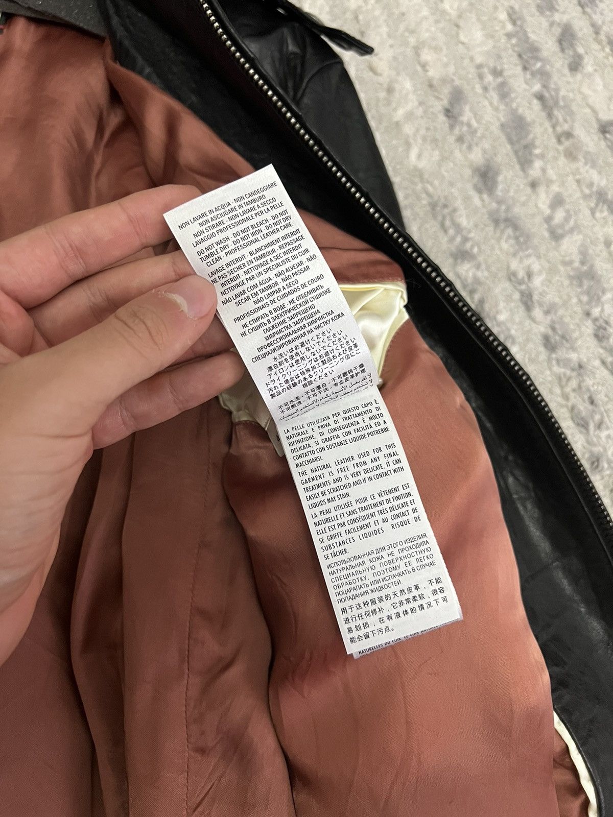 Gucci Gucci Spiritismo Leather Jacket Size US M / EU 48-50 / 2 - 9 Thumbnail