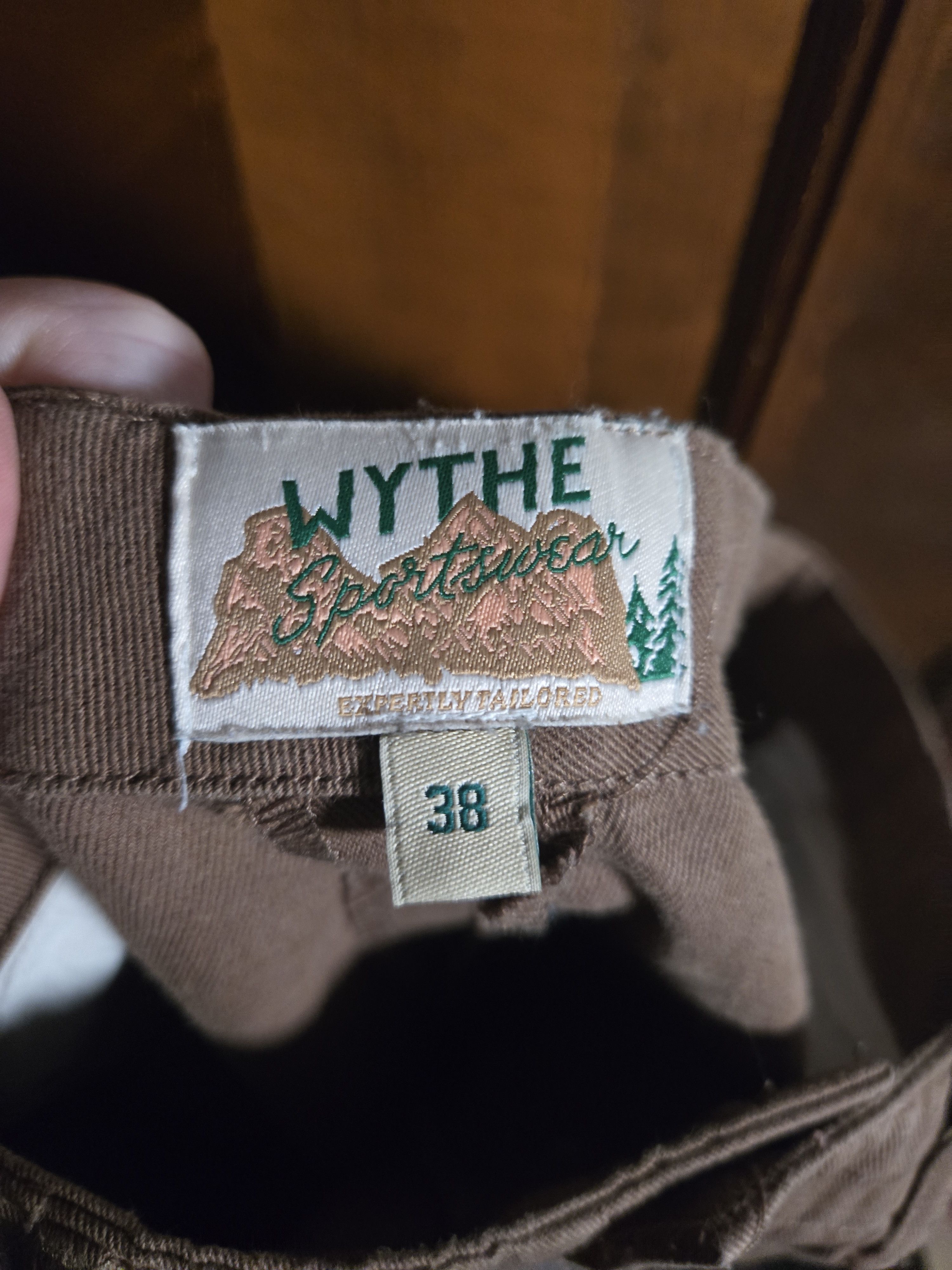 WYTHE Pleated Cotton Linen Twill Chino - Churro Brown - 36-38 Size US 38 / EU 54 - 4 Thumbnail