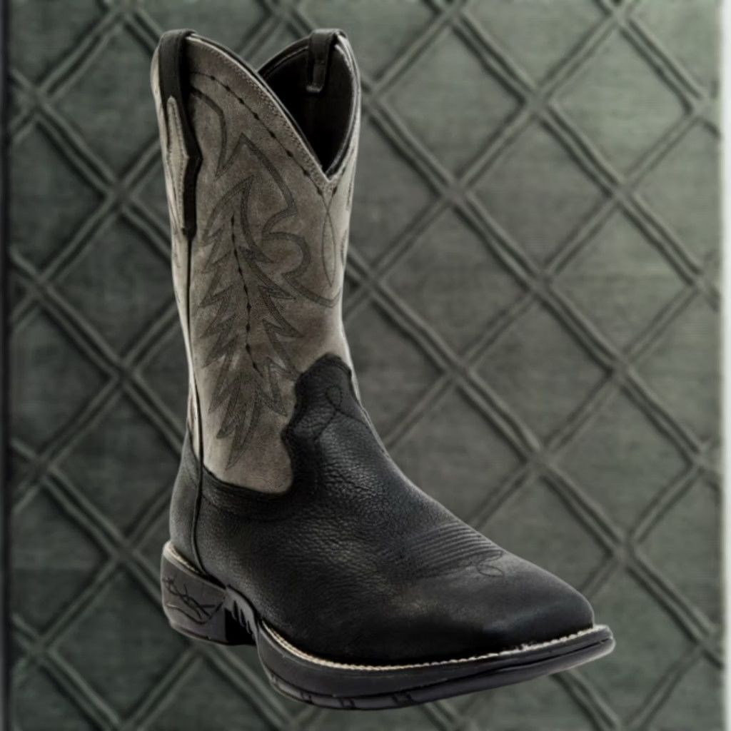 Cody James Cody James Men's Summit Lite Xero Gravity Performance Western Boots Size 9.5D, Black, Leather, Square Toe, Pull On, Boots, Mens Size US 10 / EU 43 - 1 Thumbnail
