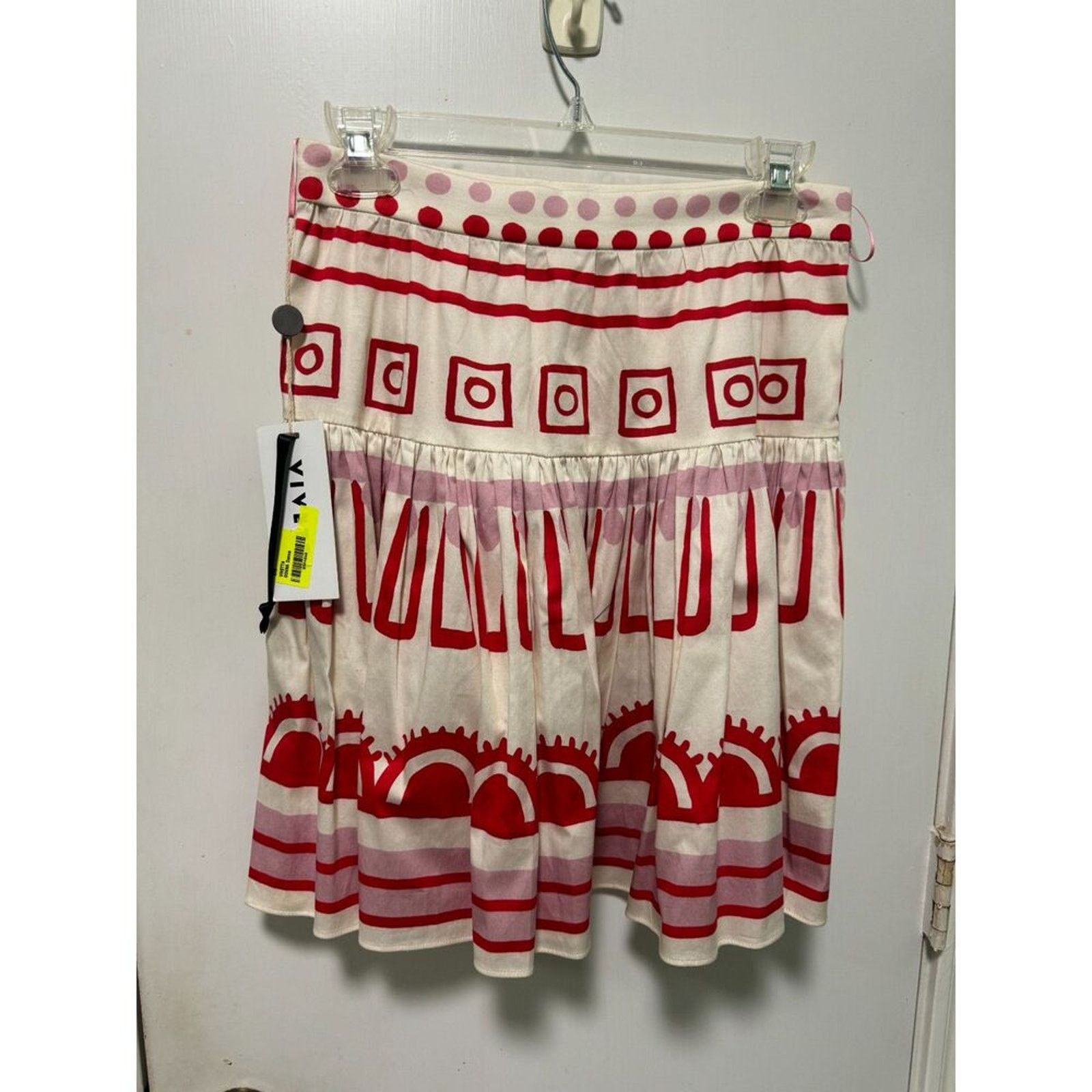 Other Vivetta Printed mini skirt red and white size 4 Size 27" / US 4 / IT 40 - 3 Thumbnail