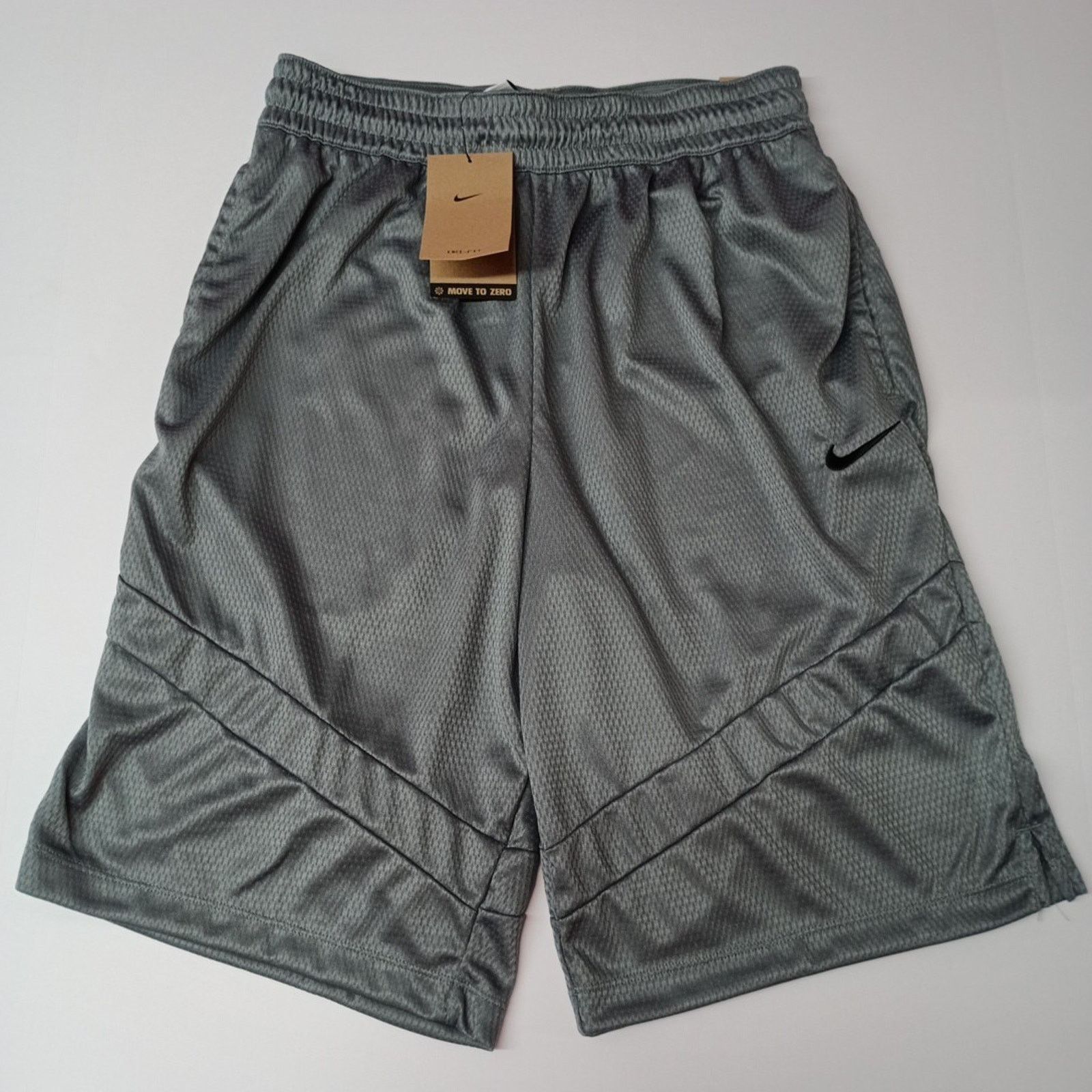Nike Nike Shorts Men's S Small Gray Dri-Fit Athletic Basketball Size US 28 / EU 44 - 1 Thumbnail