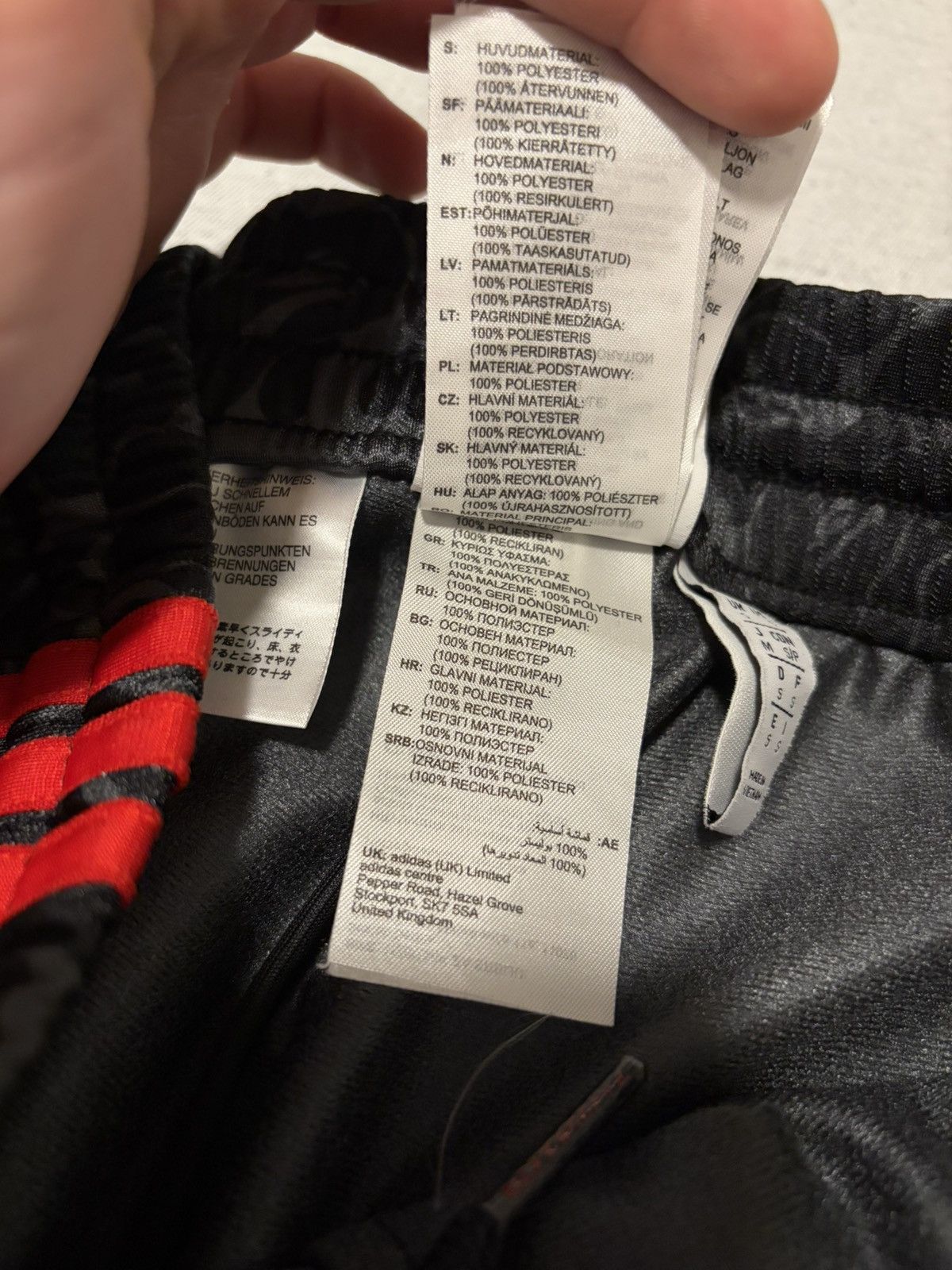 Adidas × Bape Bape adidas sweatpants Size US 32 / EU 48 - 10 Thumbnail