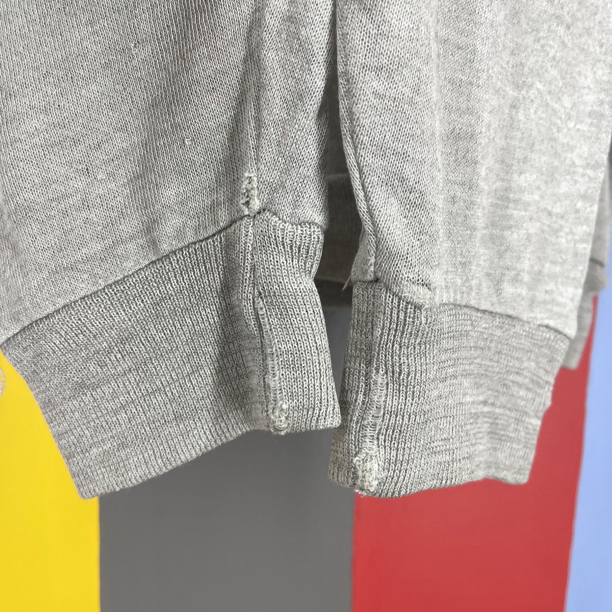 Vintage 90s Vintage WILSON Crew Neck Sweatshirt #1985/13 Size US L / EU 52-54 / 3 - 6 Thumbnail