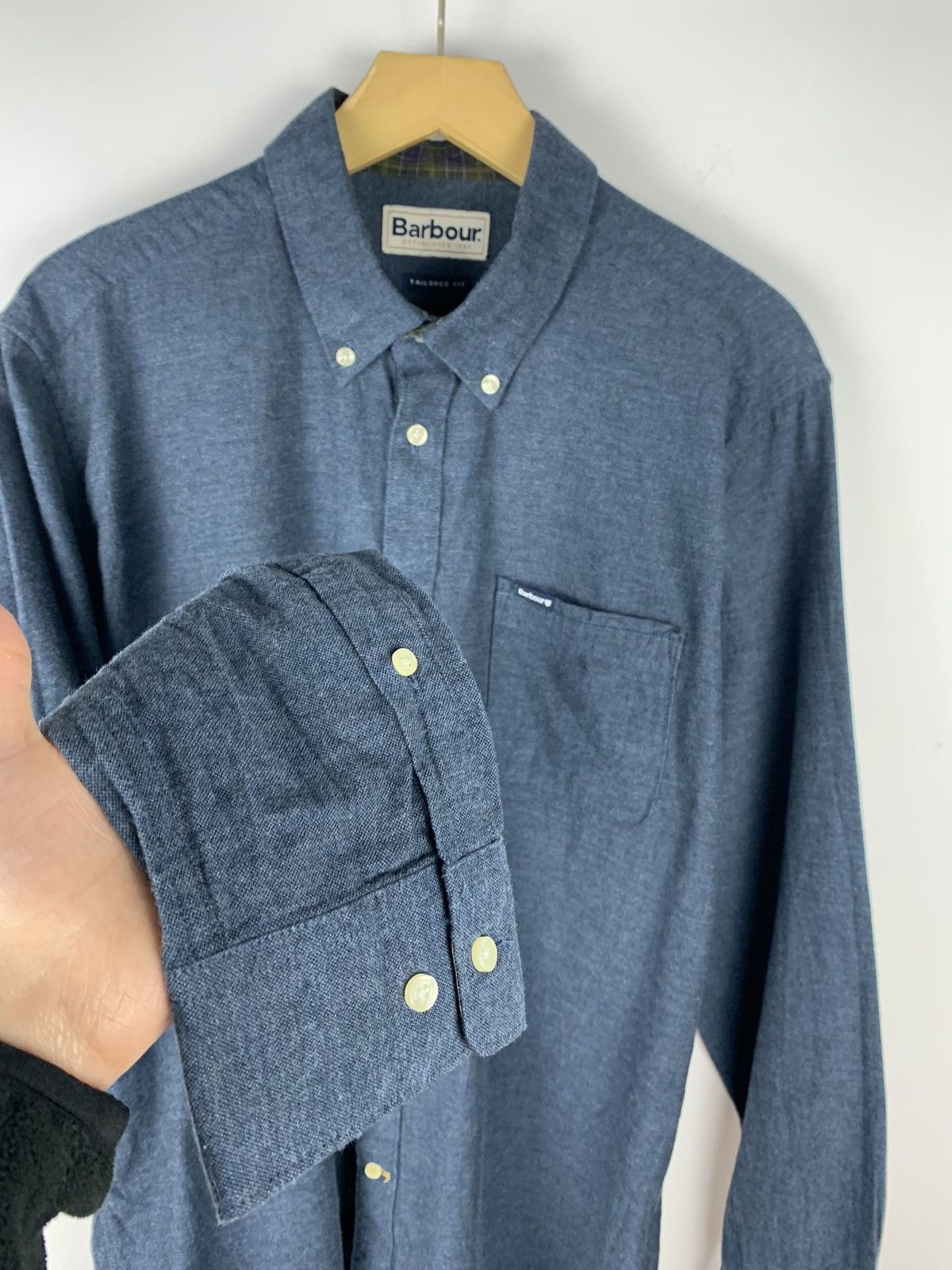 Barbour Barbour Tailored Fit Shirt Buttons Ups Long Sleeve Size M Size US M / EU 48-50 / 2 - 6 Thumbnail