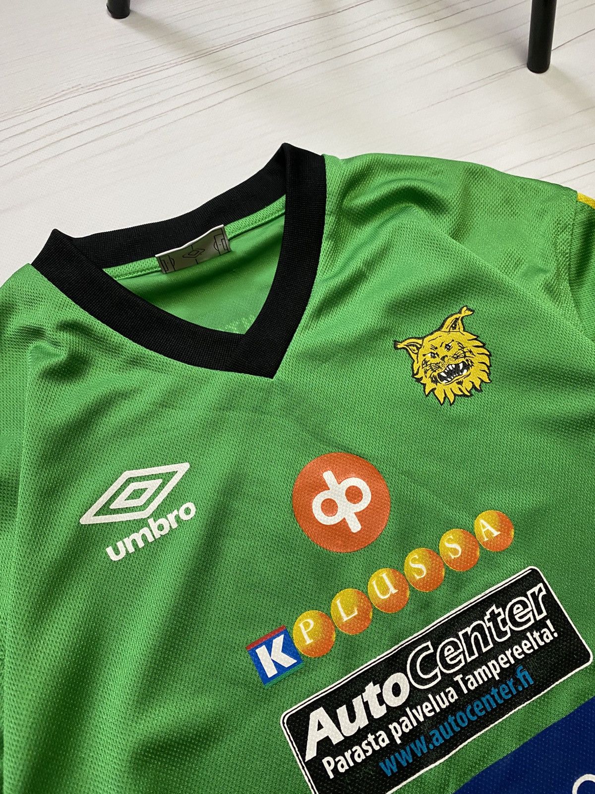 Umbro Umbro Tampereen Ilves 2000/01 home Match Worn #9 longlsleeve Size US S / EU 44-46 / 1 - 9 Thumbnail