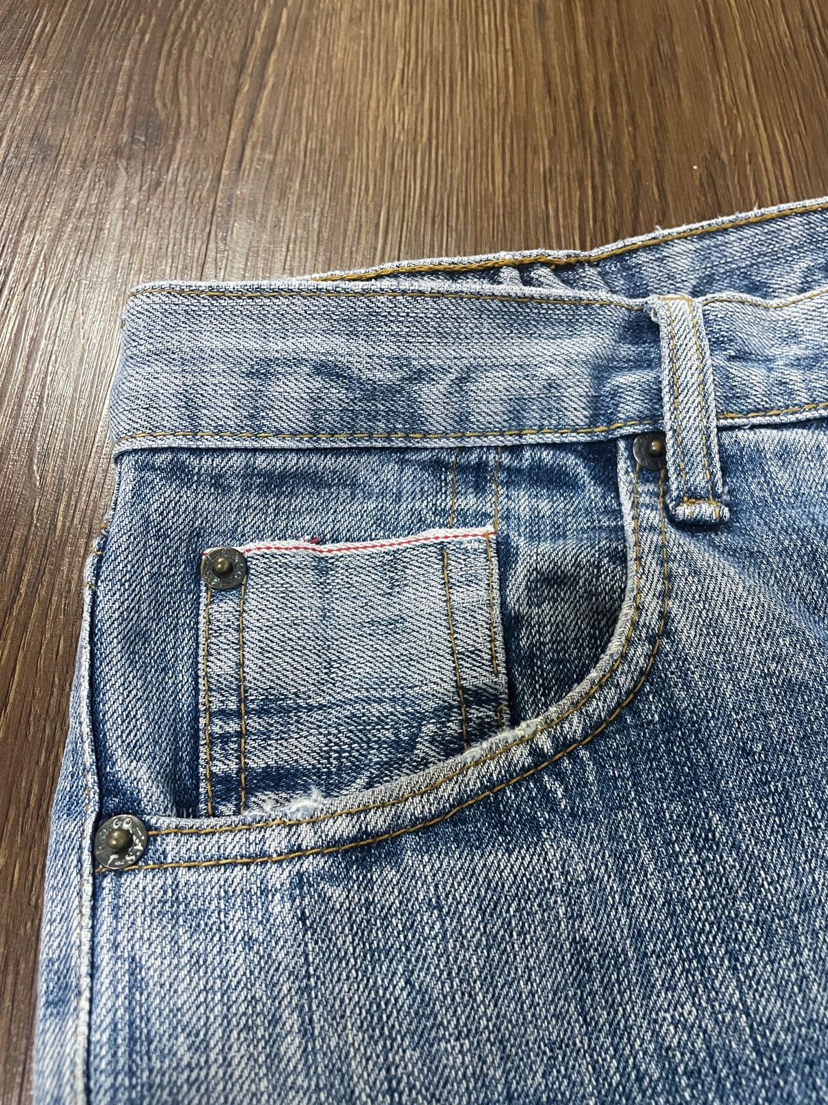 Levi's × Vintage Very Rare Vintage Levi’s 501 Big E Selvedge All Around Size US 34 / EU 50 - 2 Thumbnail