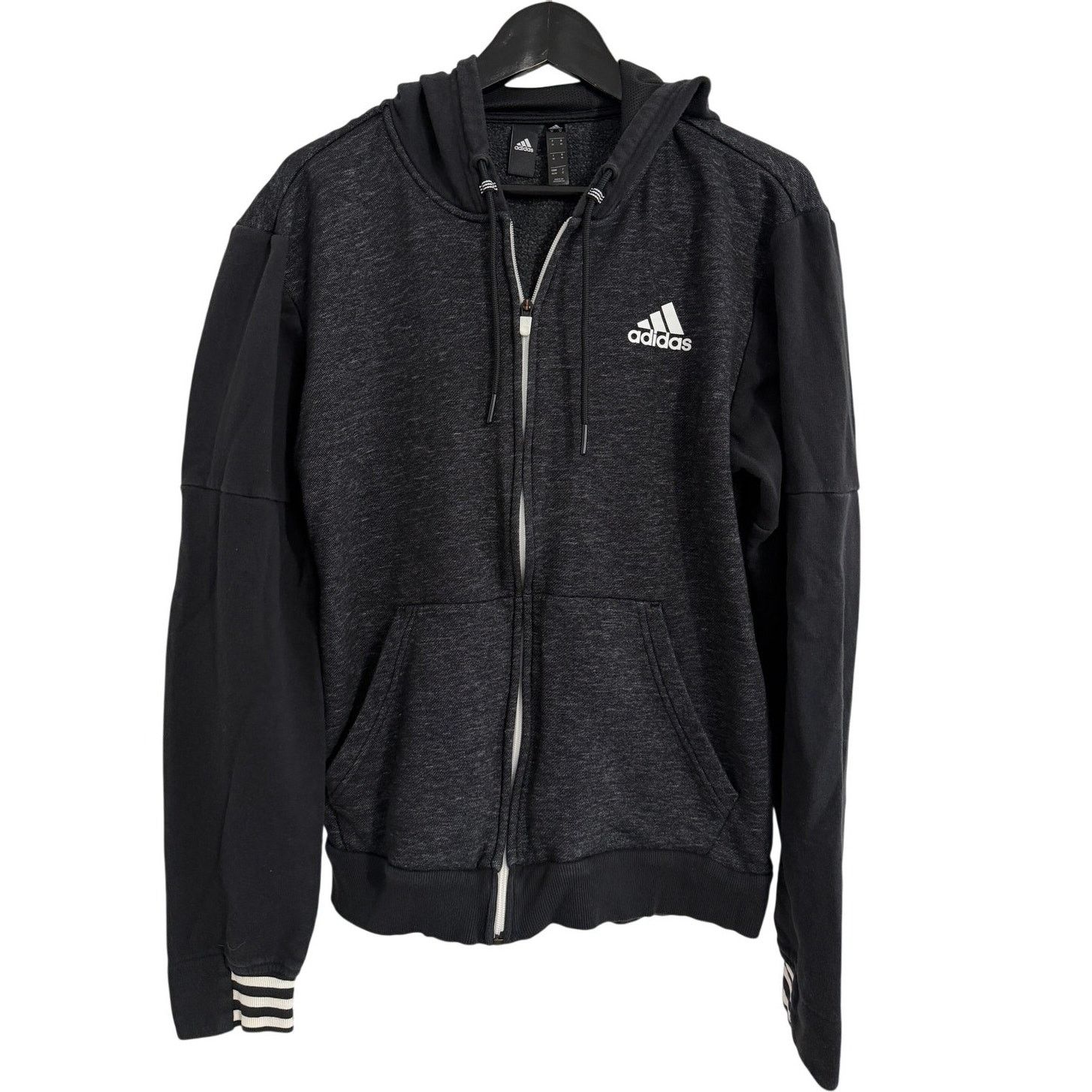 Adidas Adidas Full-Zip Hoodie Sweatshirt Size Medium Size M / US 6-8 / IT 42-44 - 1 Thumbnail