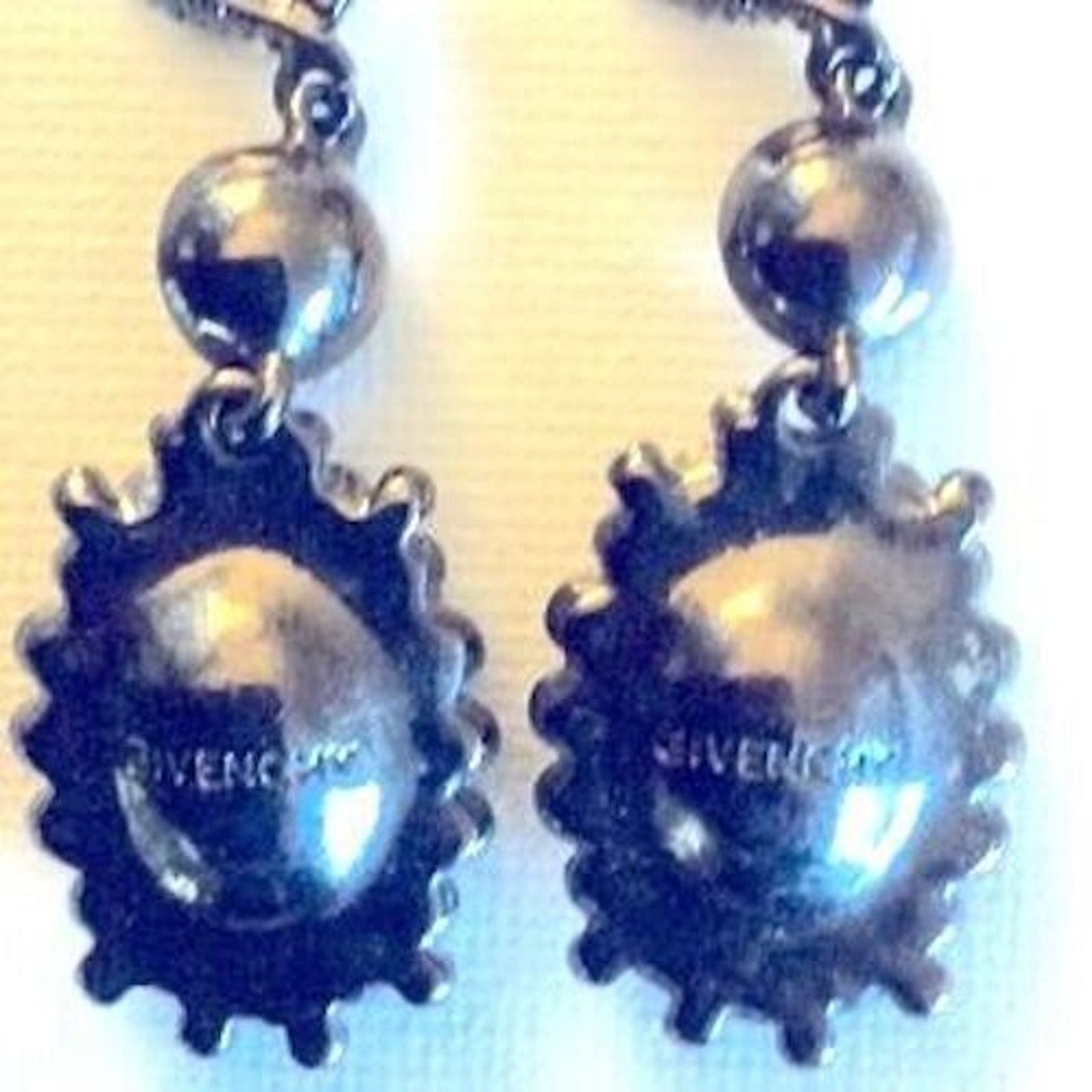 Givenchy GIVENCHY TEARDROP Leverback Dangle EARRINGS Size-@ 2” Length Size ONE SIZE - 5 Thumbnail