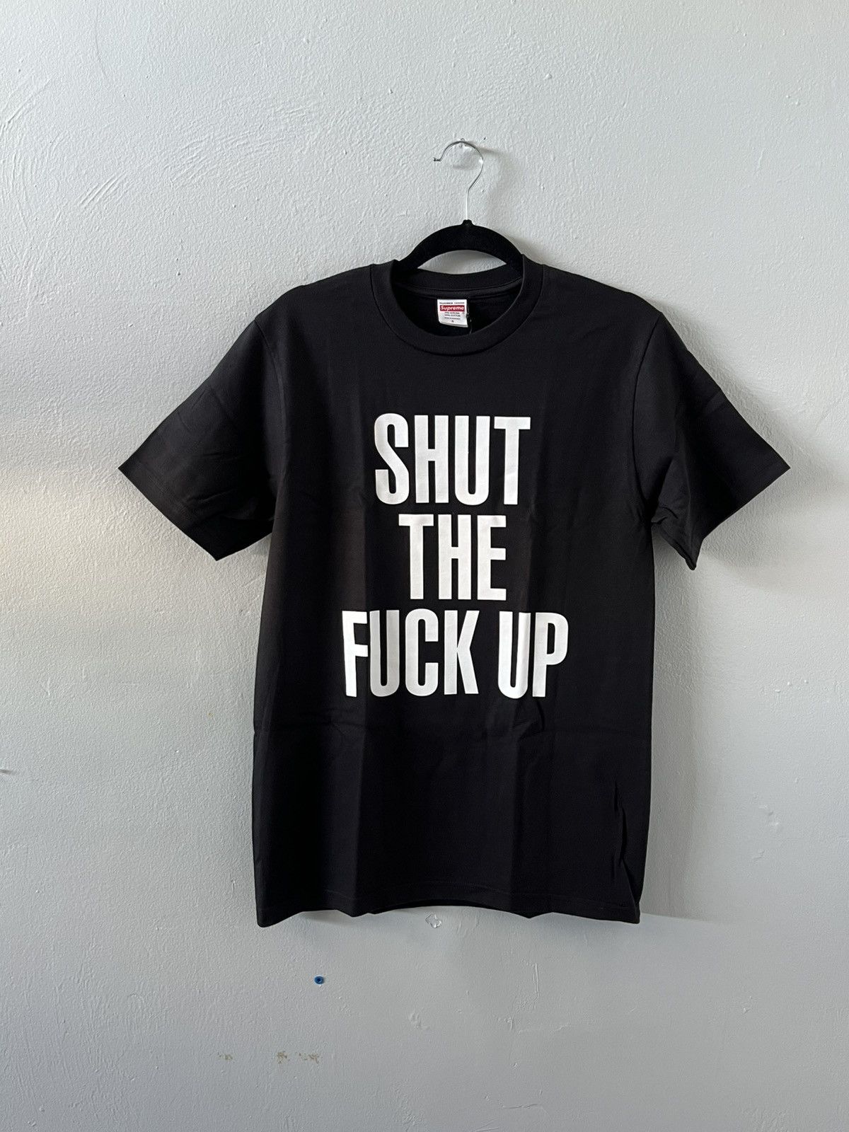 Number (N)ine × Supreme Supreme X Number (N)ine FW25 STFU Black