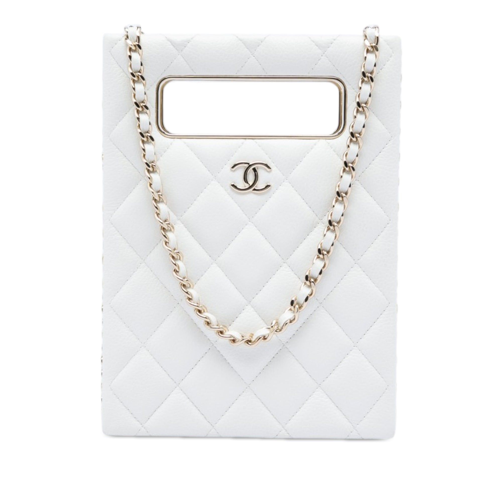 Chanel Quilted Caviar Cut Out Evening Tote Size ONE SIZE - 1 Thumbnail