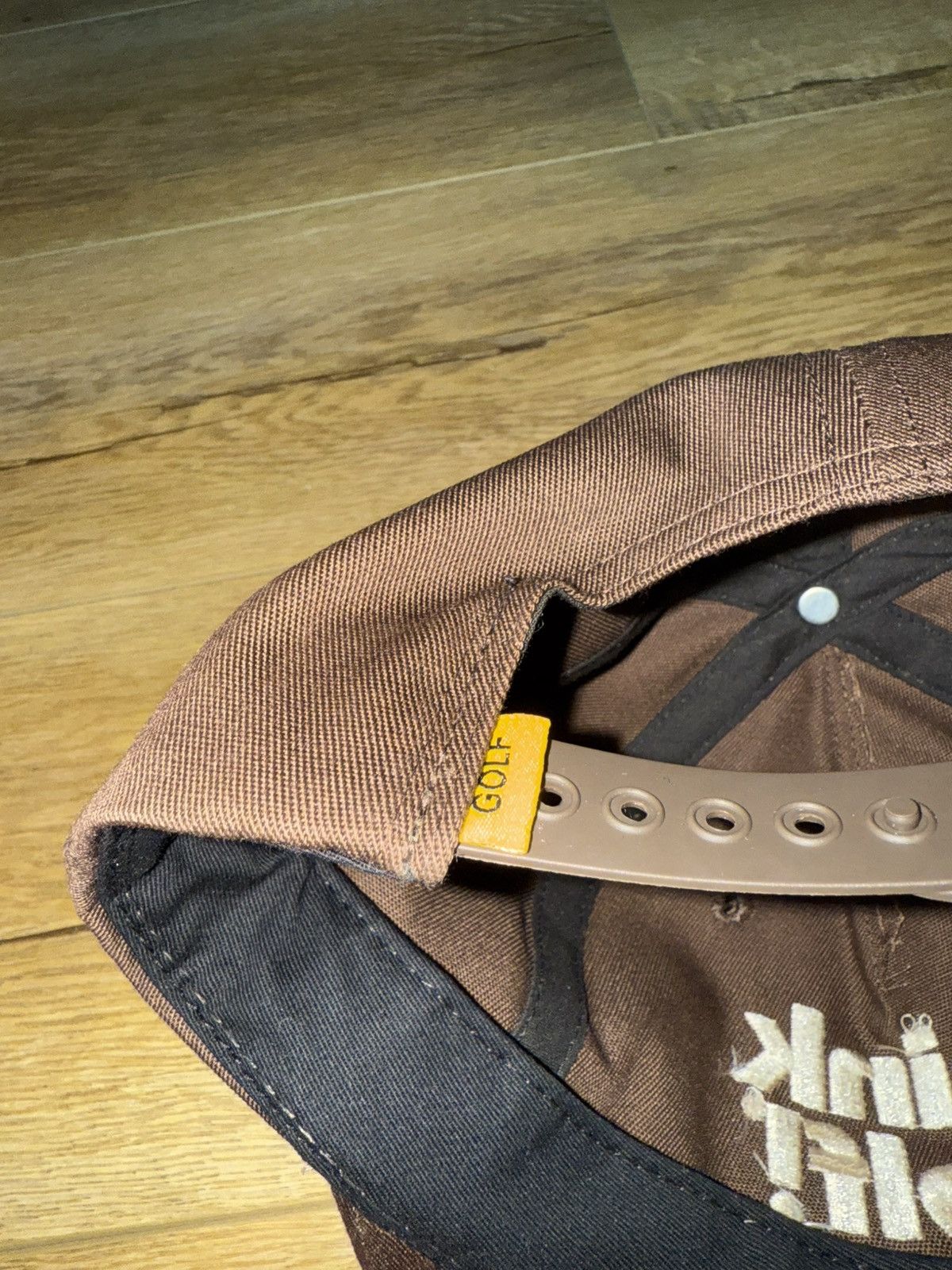 Golf Wang Brown “Think Golf” Golf Wang Snapback Size ONE SIZE - 4 Thumbnail
