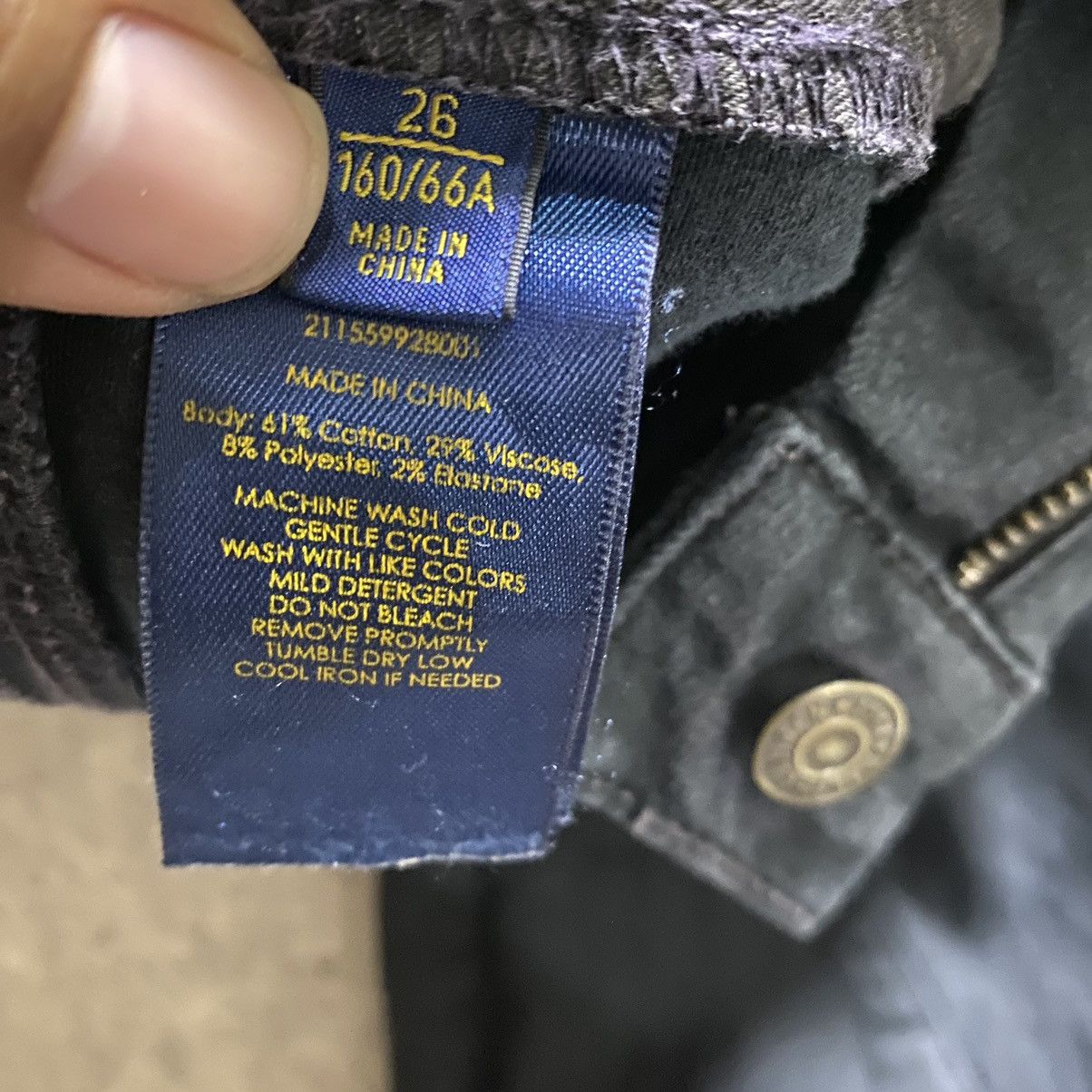 Polo Ralph Lauren Polo Ralph Laurent Tompkins Skinny Pants Size 24" / US 00 / IT 34 - 9 Thumbnail